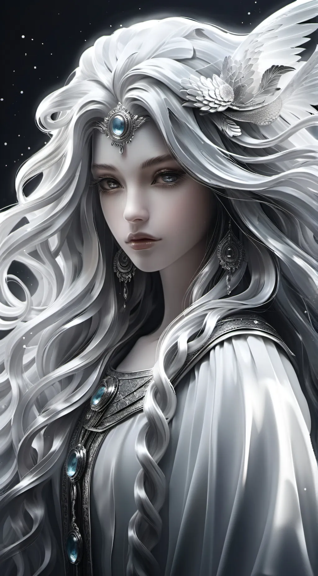ai character: Lunaria Libra background