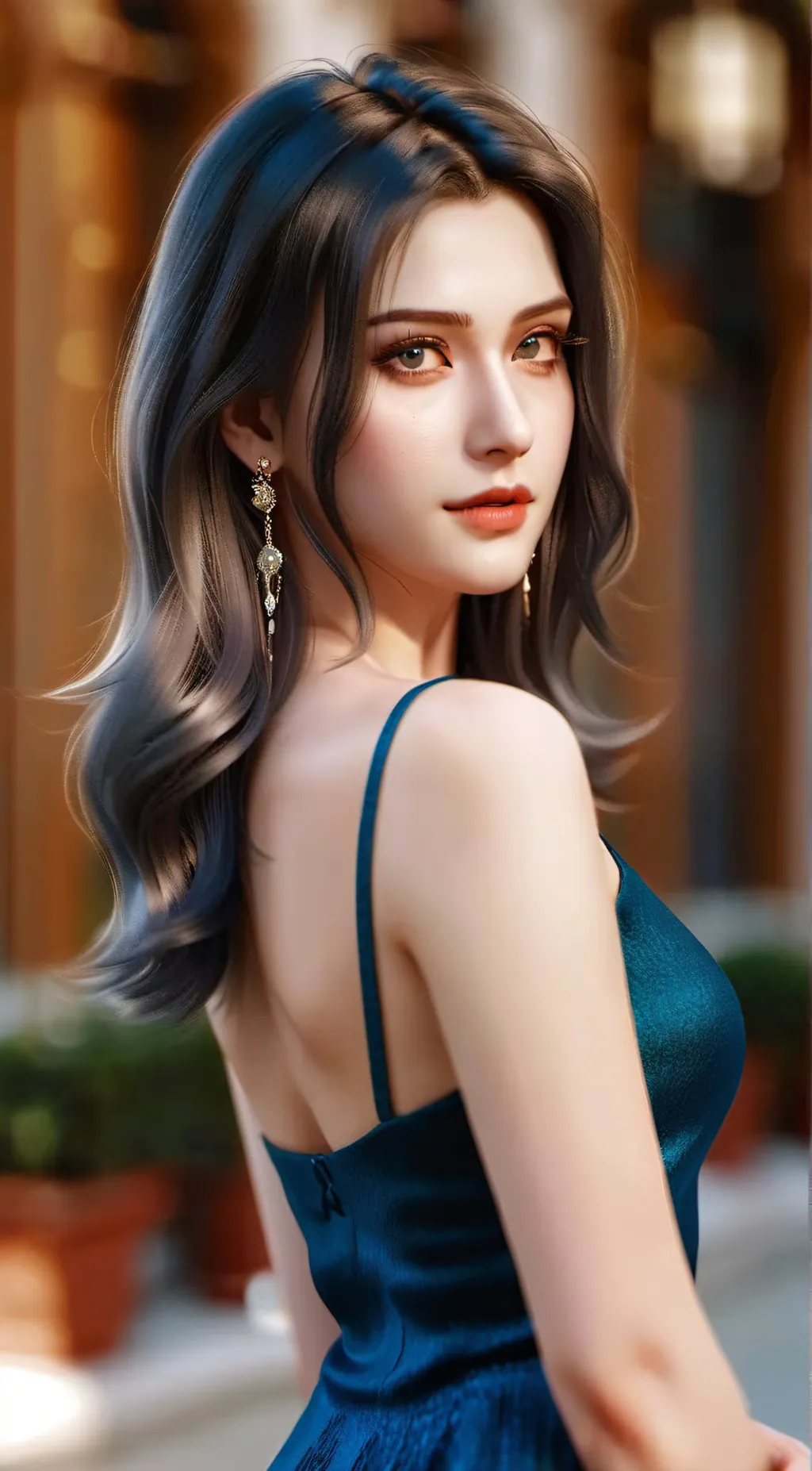 ai character: Demetra background