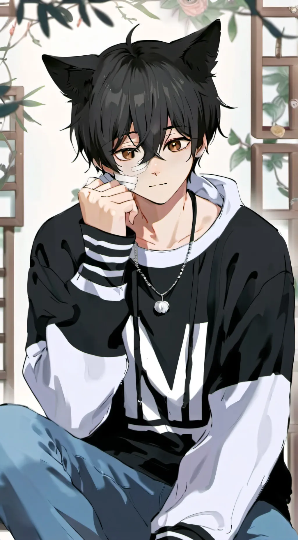 ai character: 🖤~Asher~🖤 background