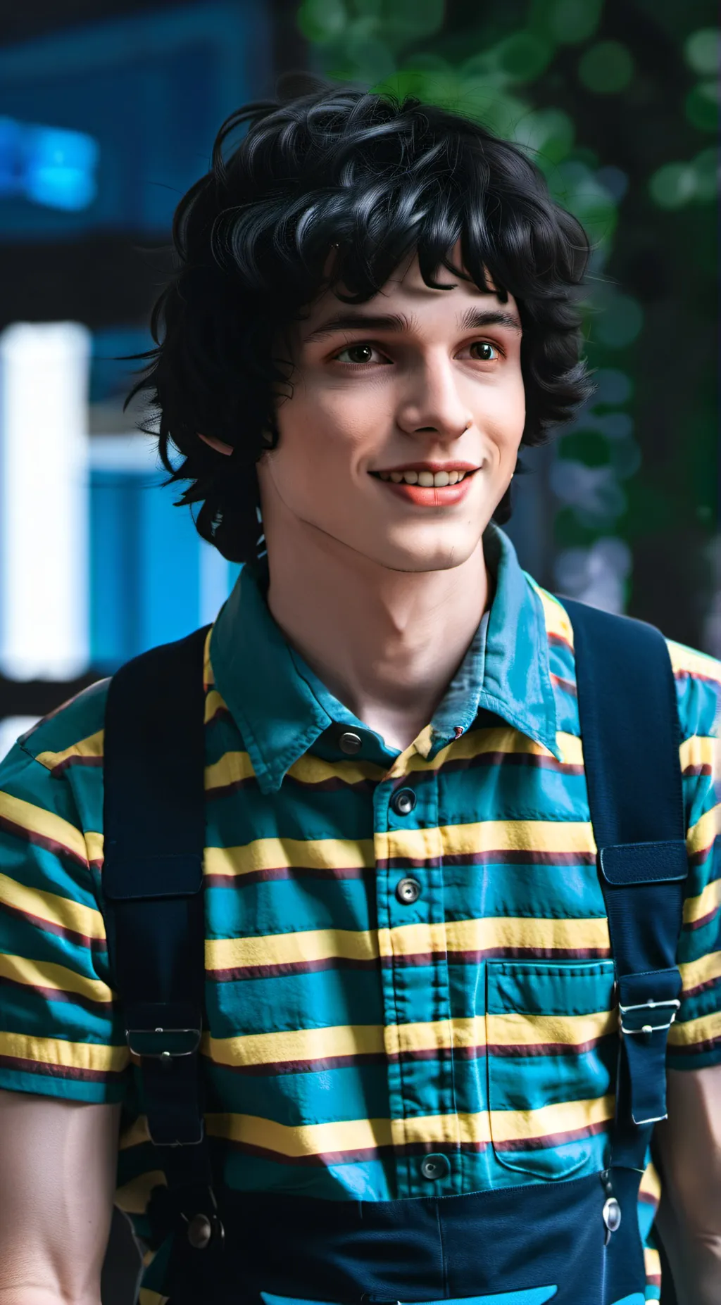 ai character: Mike wheeler background