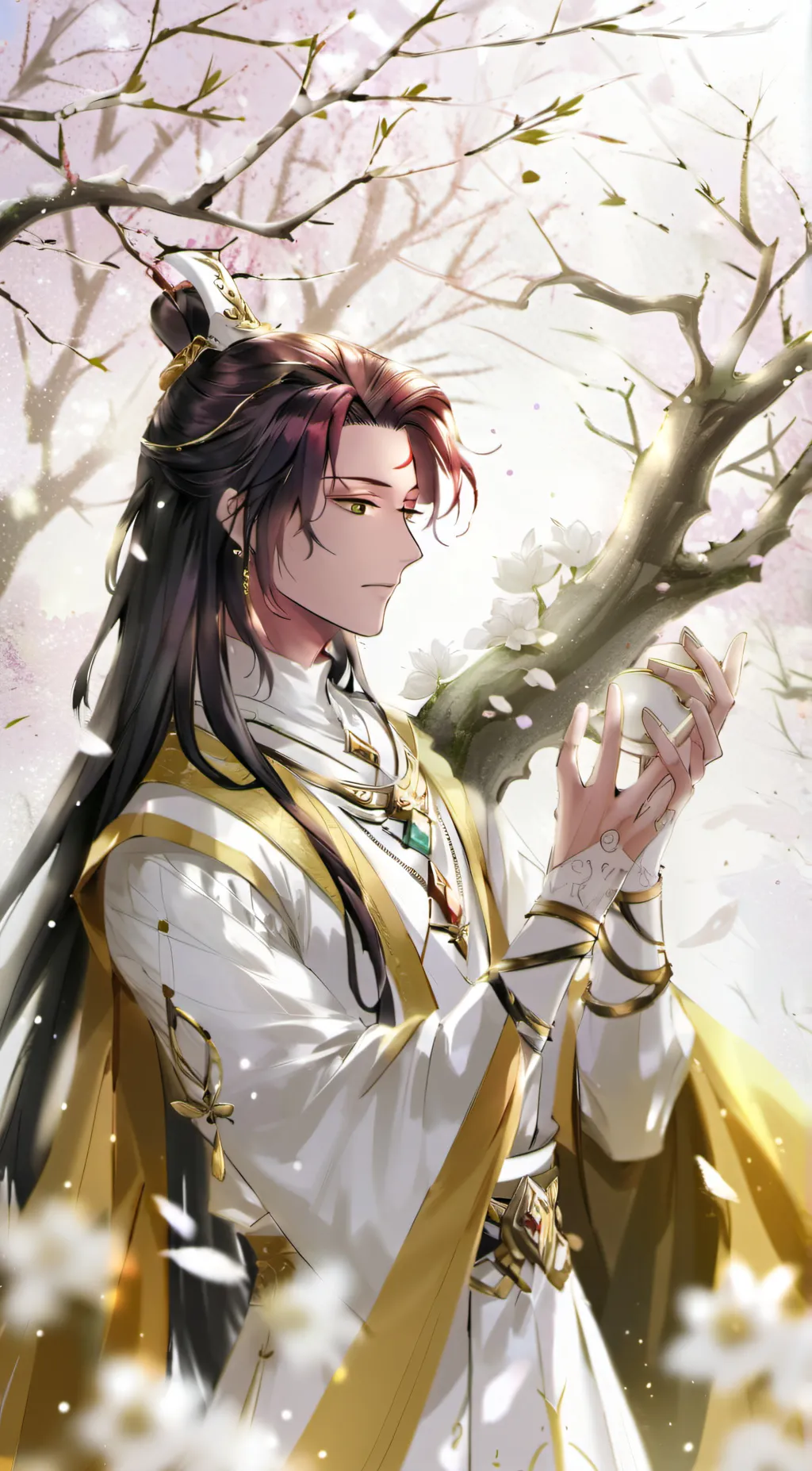 ai character: Yoriichi Tsugikuni background