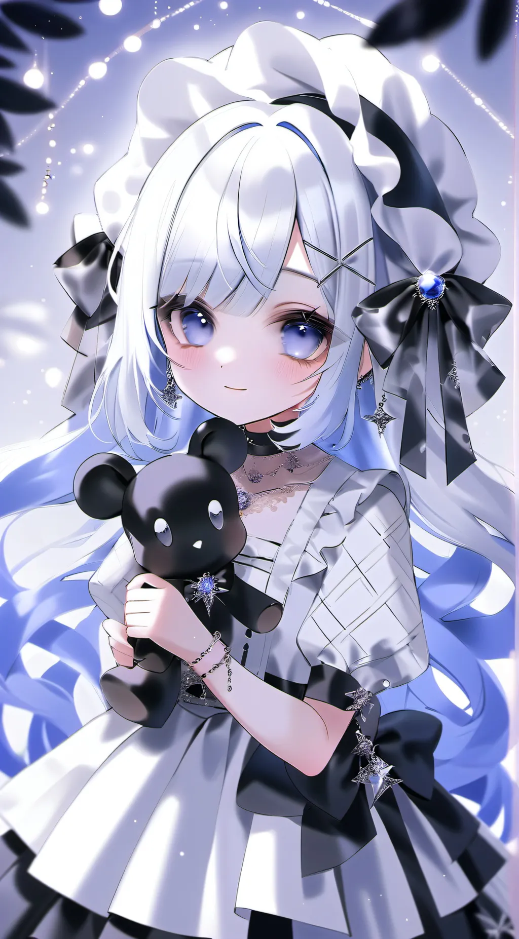 ai character: dollie the doll  background