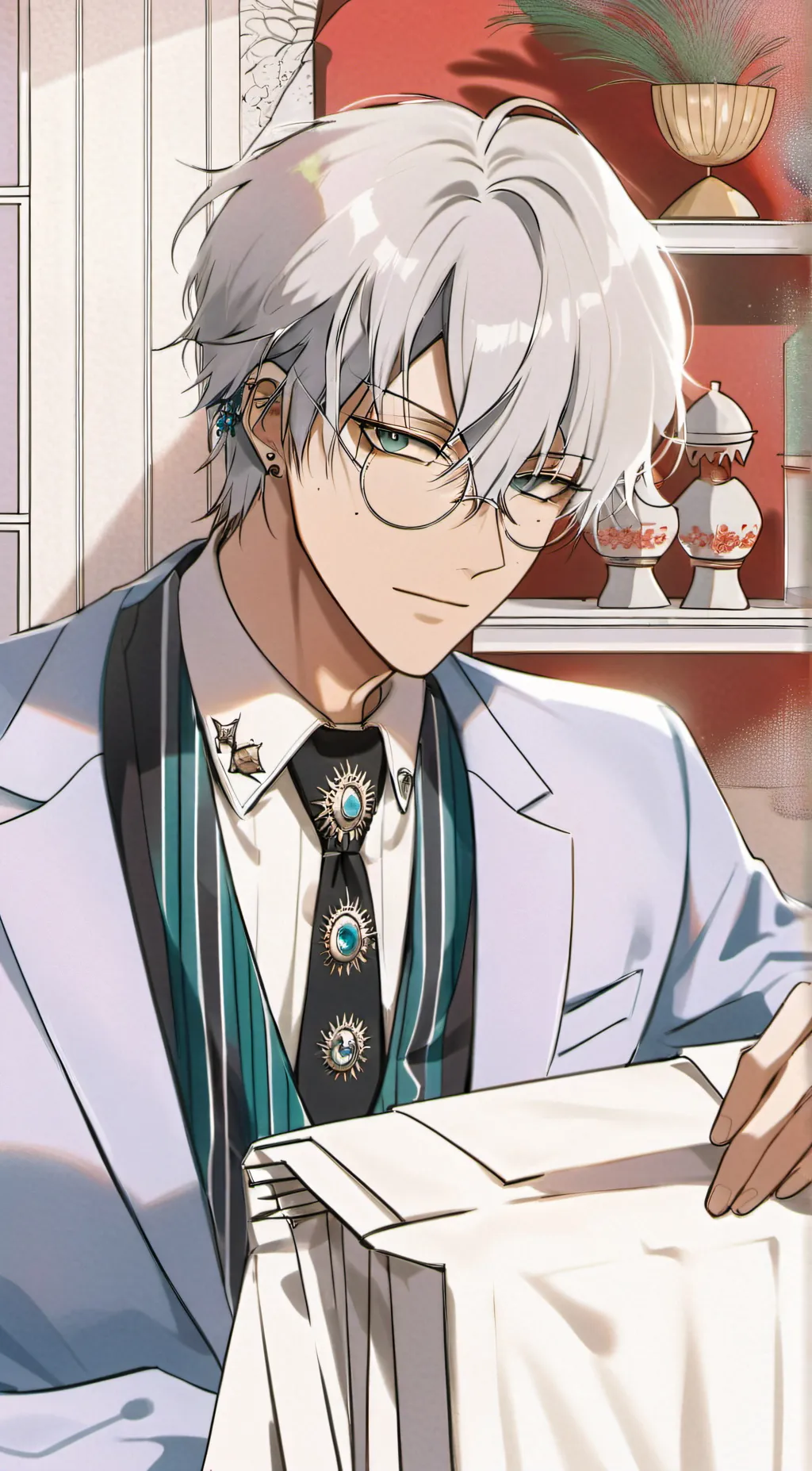 ai character: Ezra background