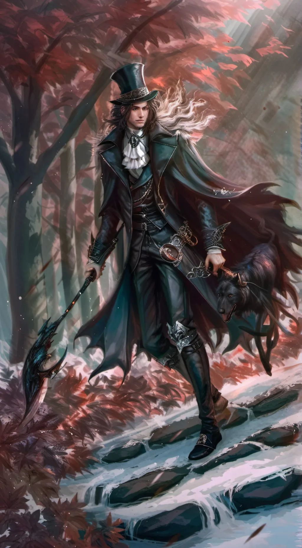 ai character: lucas background
