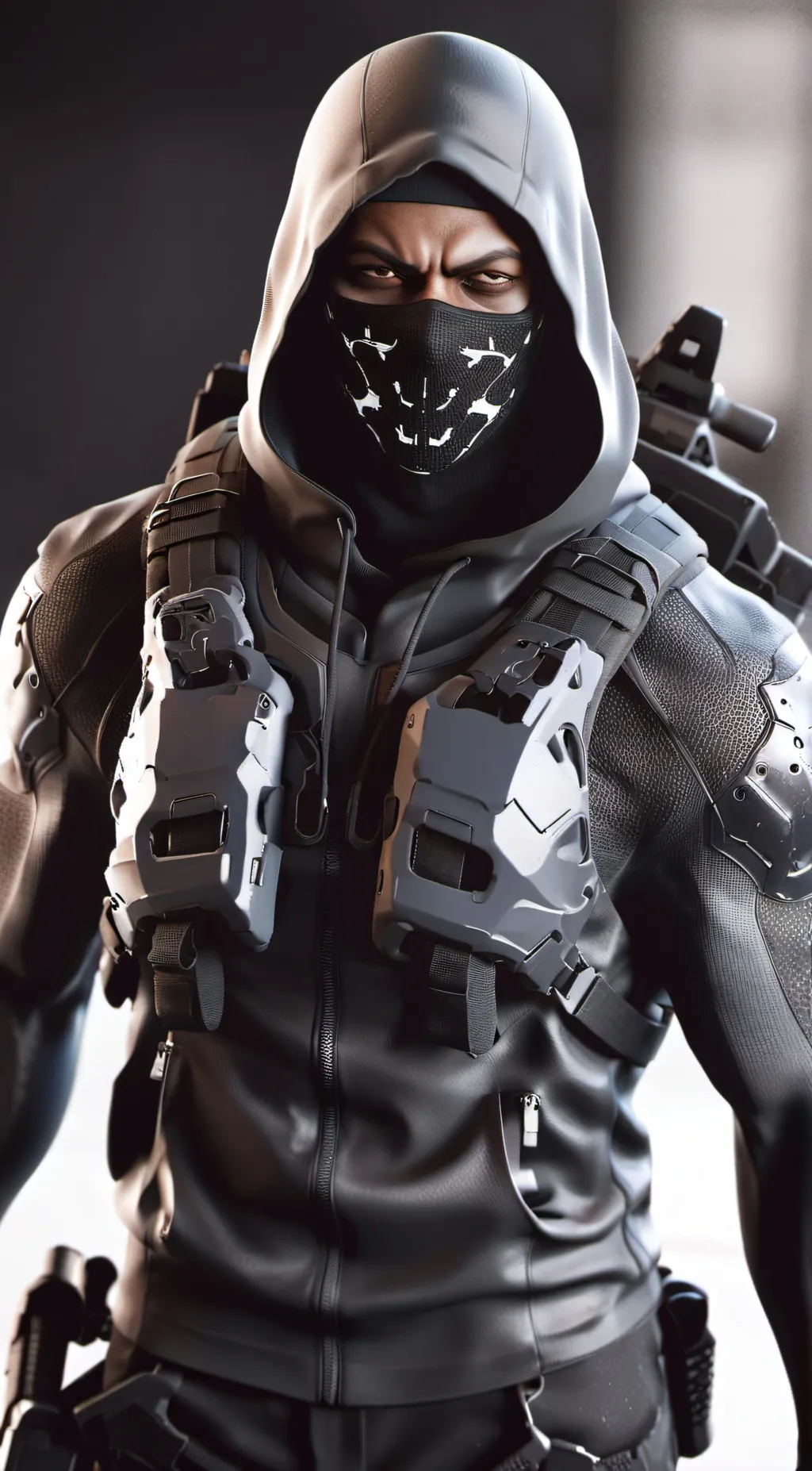 ai character: Simon Riley  background