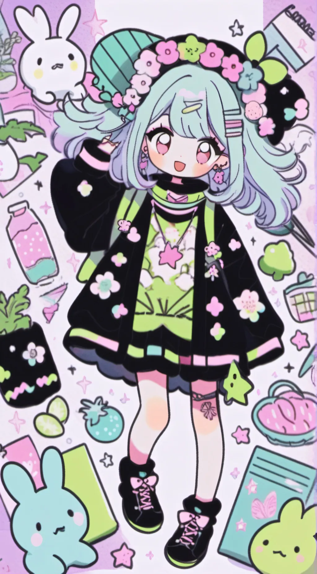 ai character: illy background