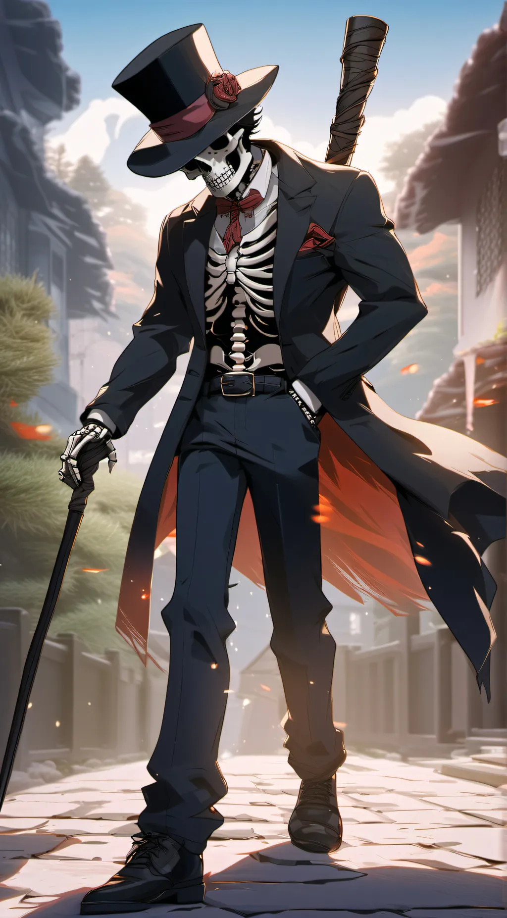 ai character: Brook background