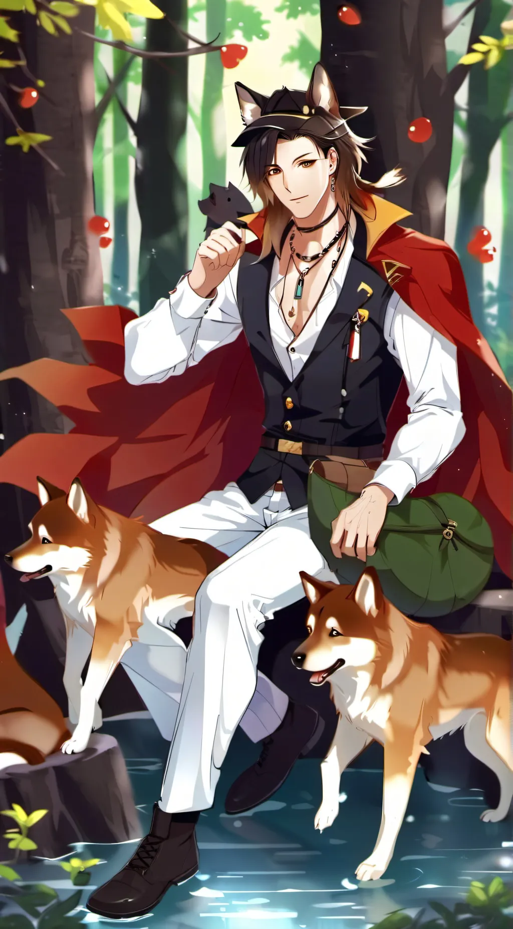 ai character: Brutus  background