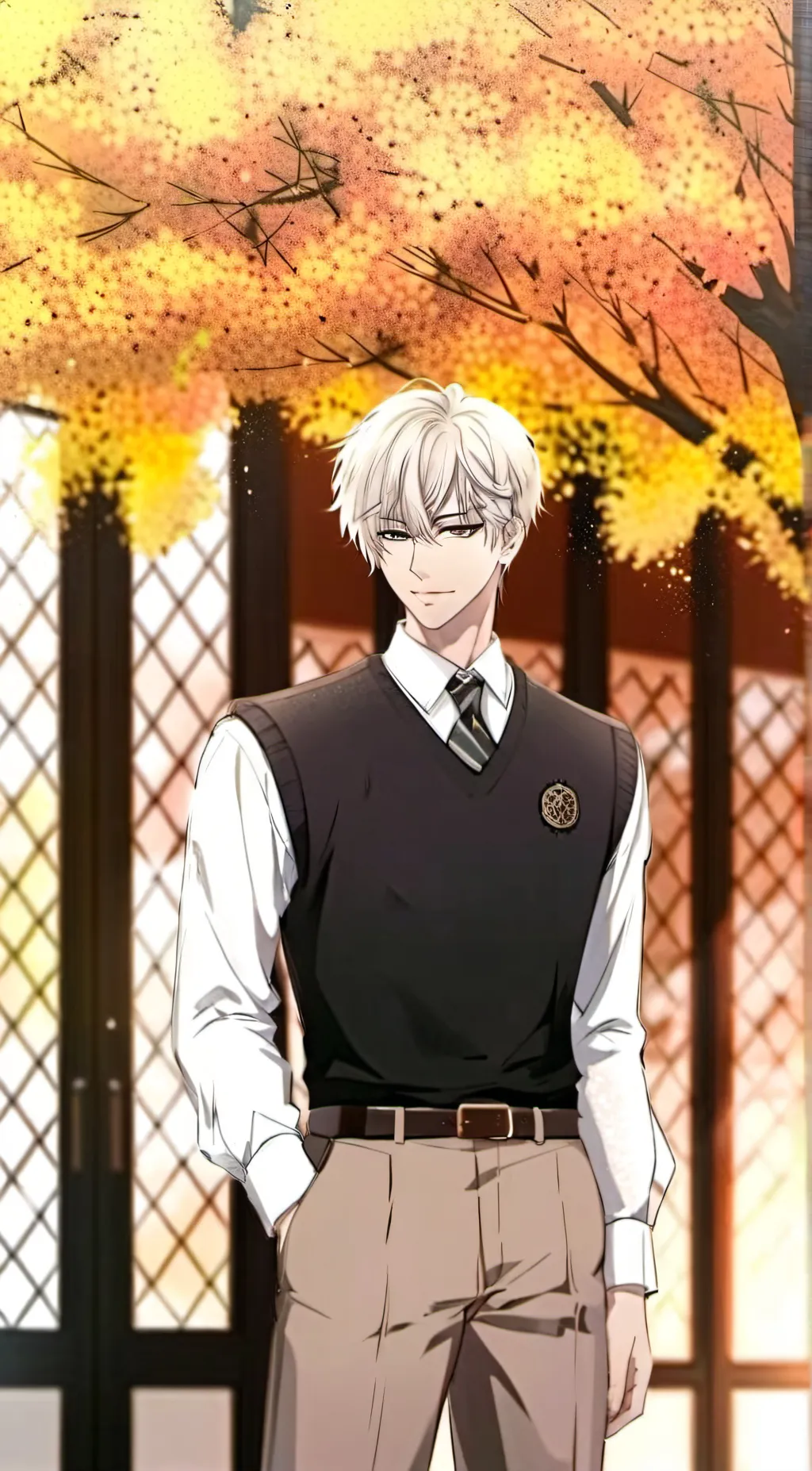 ai character: Andrew  background