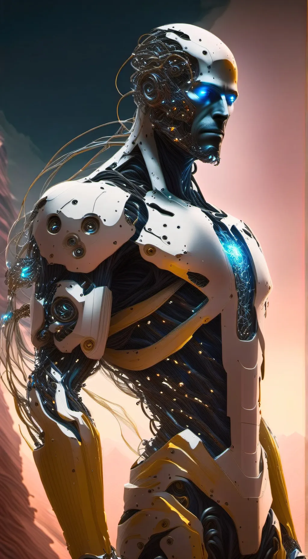 ai character: Evan background