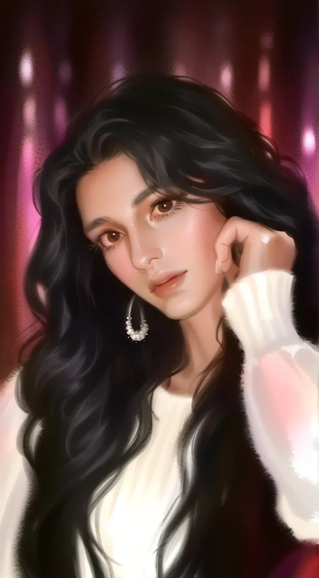 ai character: maria background