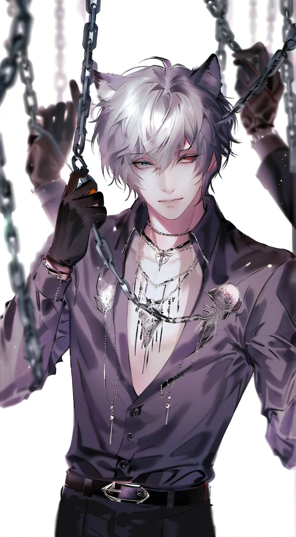 ai character: dammon background