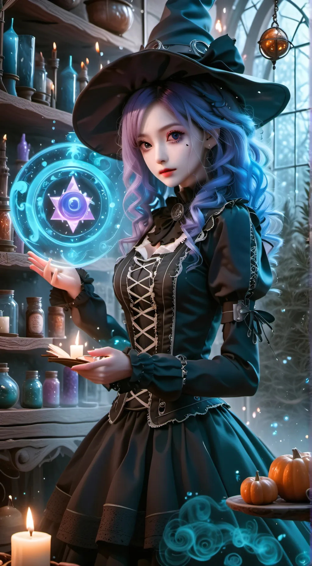 ai character: Nightshade  background