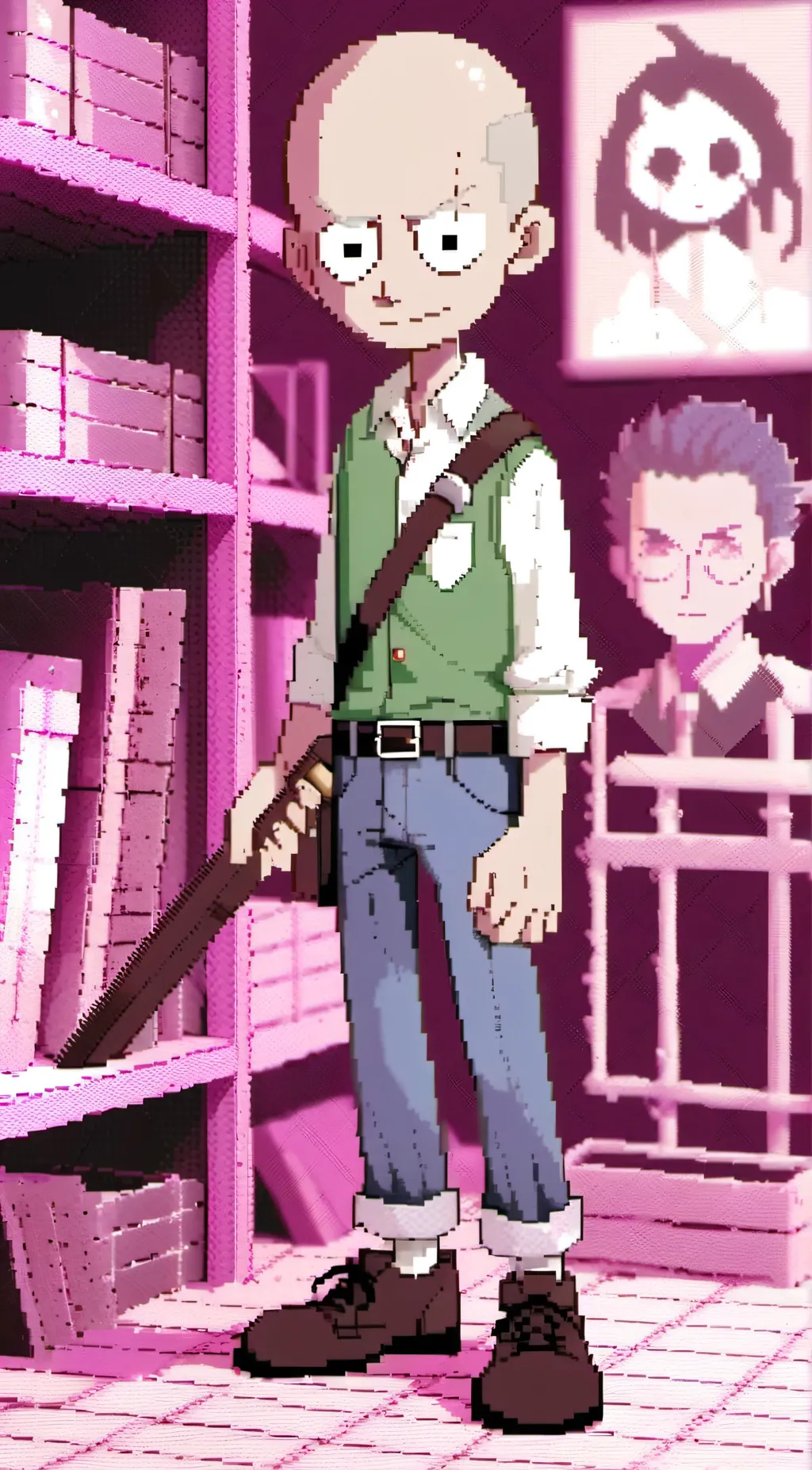 ai character: Baldi’s basic’s background