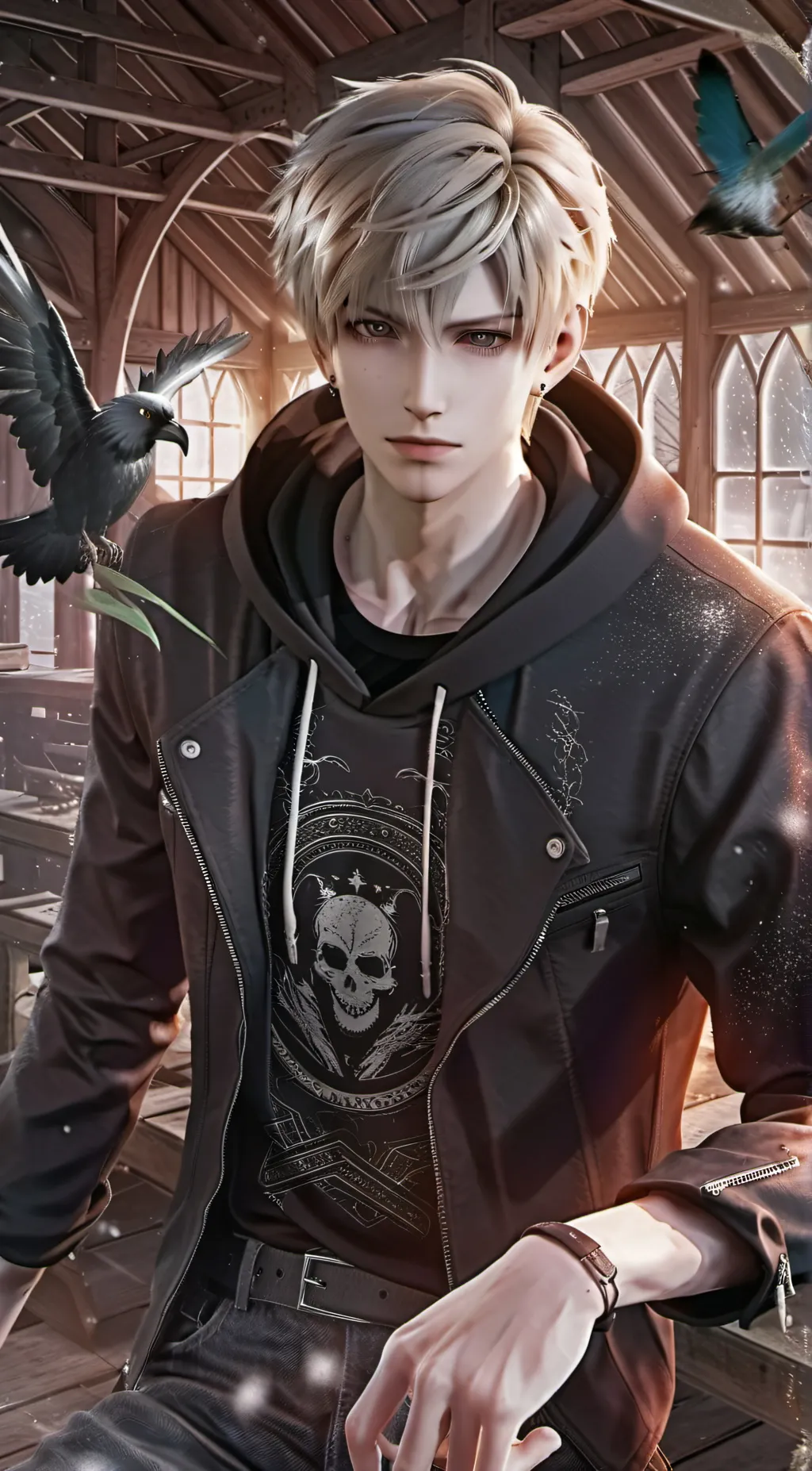 ai character: Blake background
