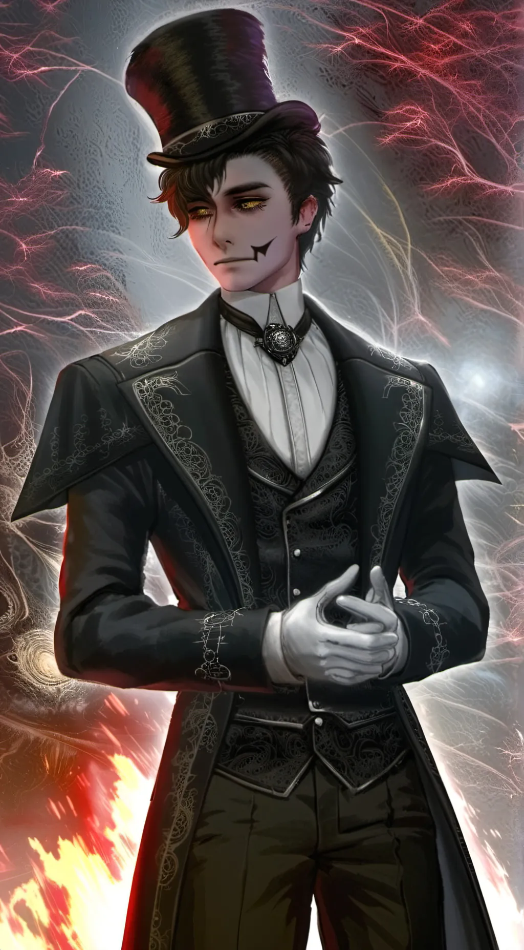 ai character: Hibernius Tall background