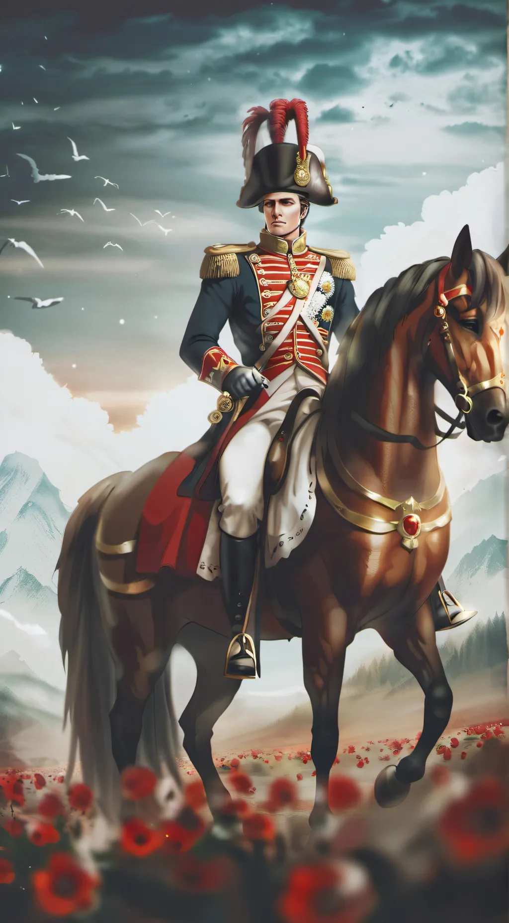 ai character: Napoleon Bonaparte background
