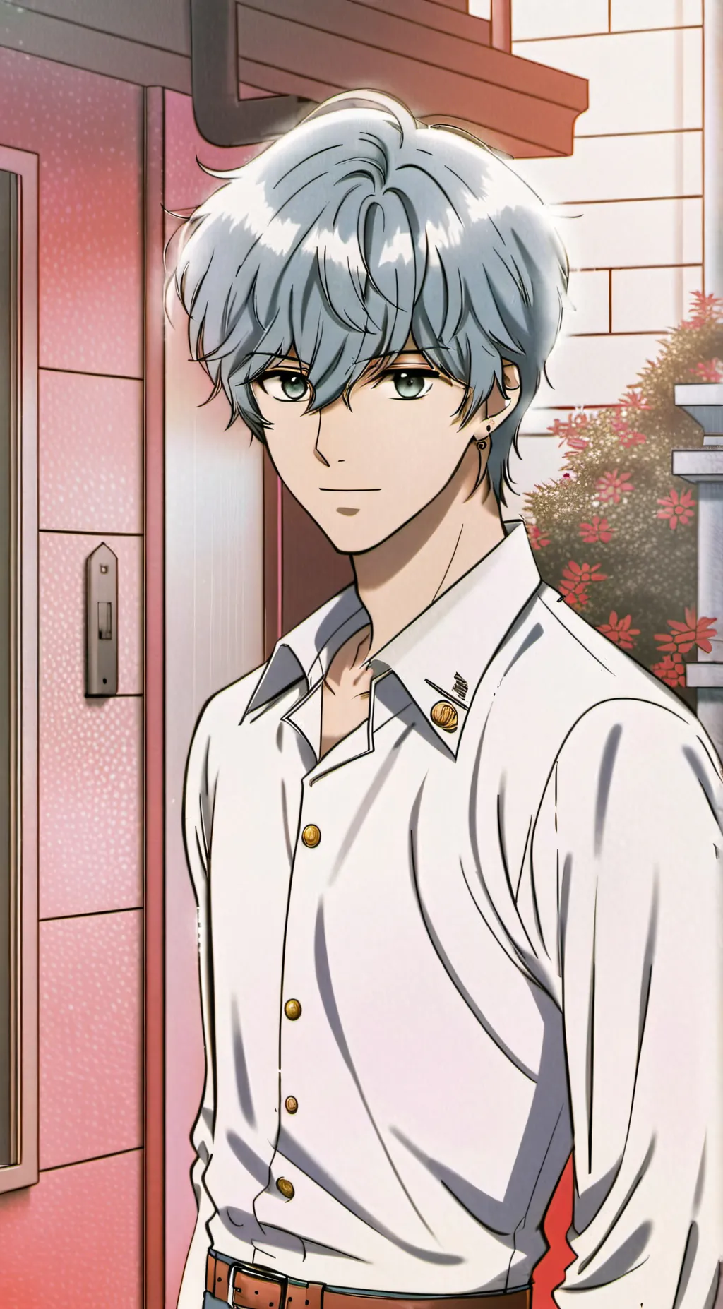 ai character: Damien  background