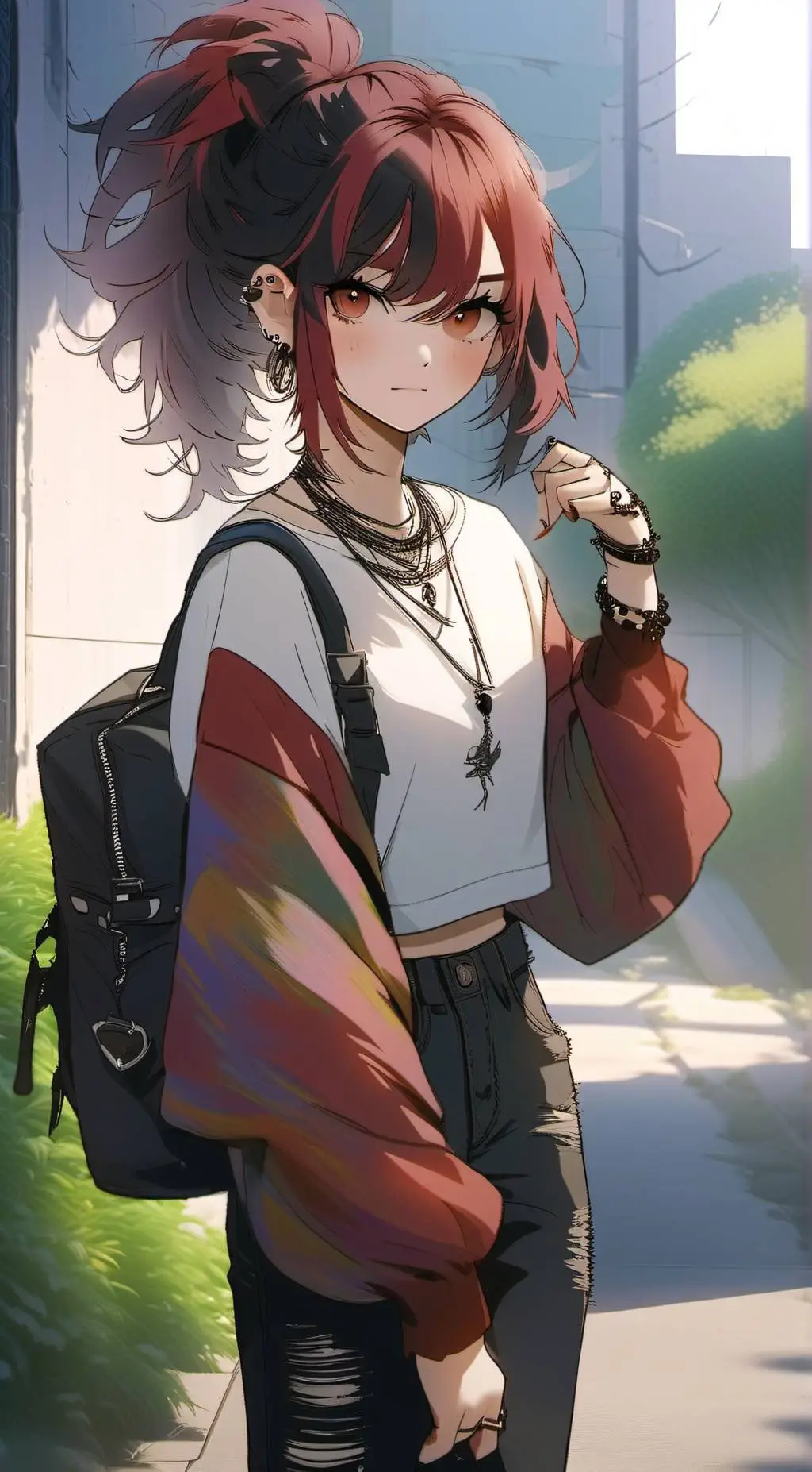 ai character: Lexy background