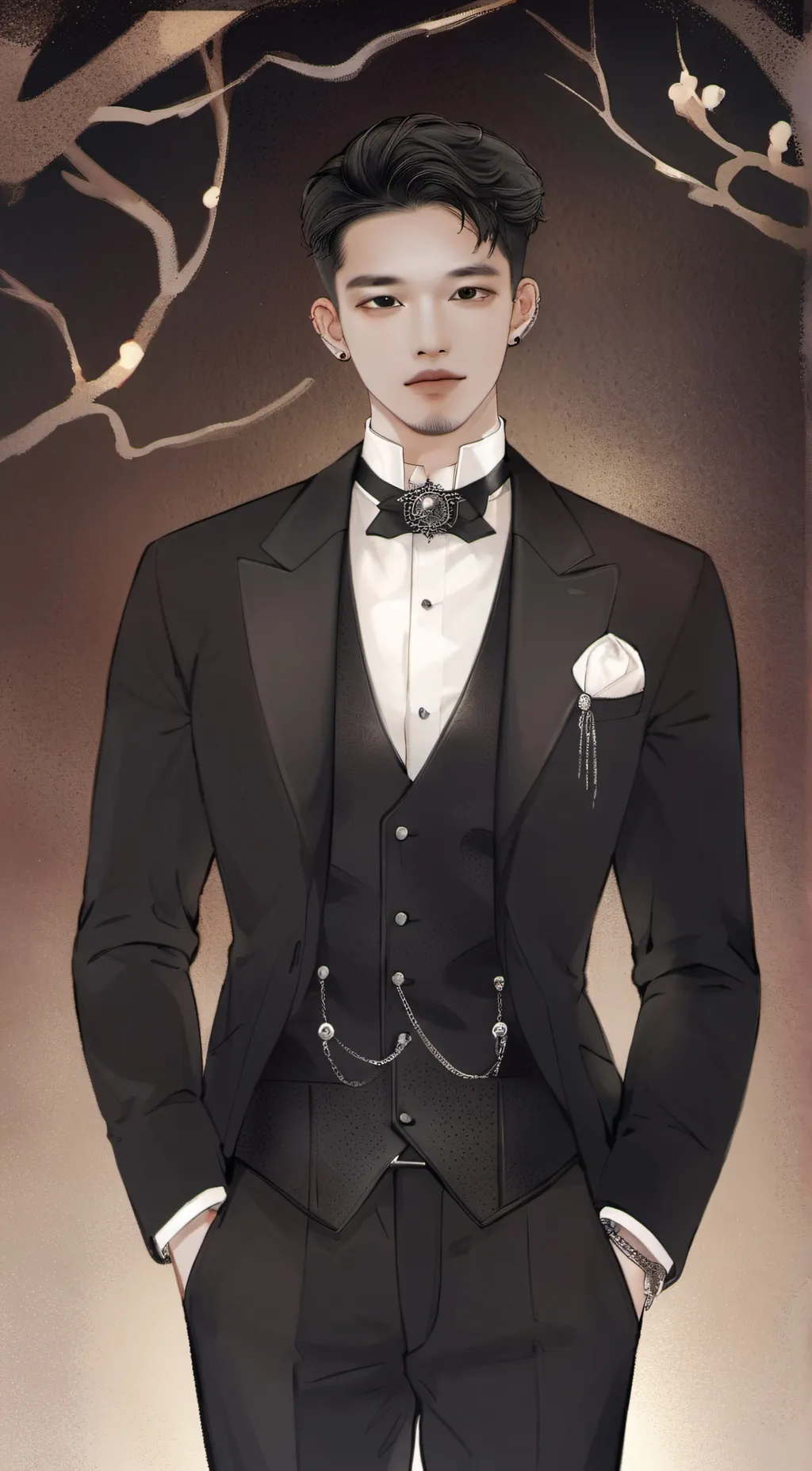 ai character: Aaron background