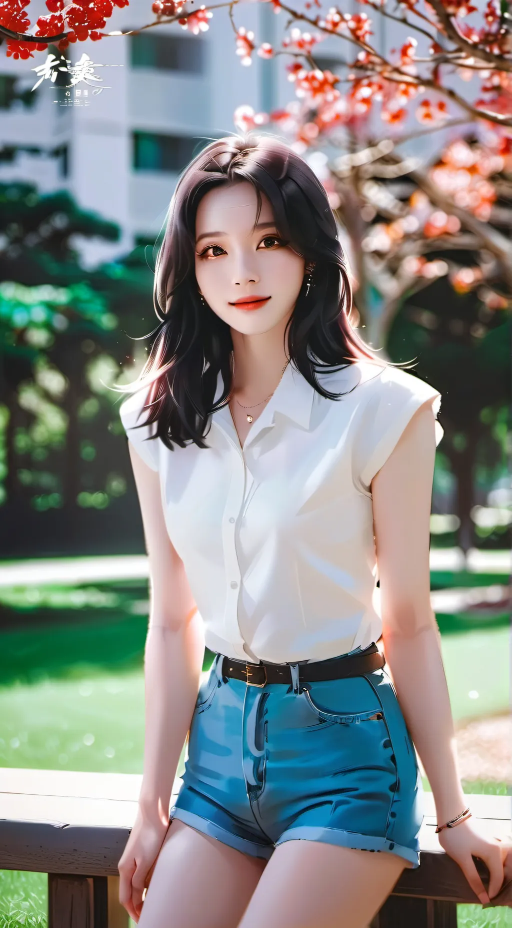 ai character: Mina (twice) background