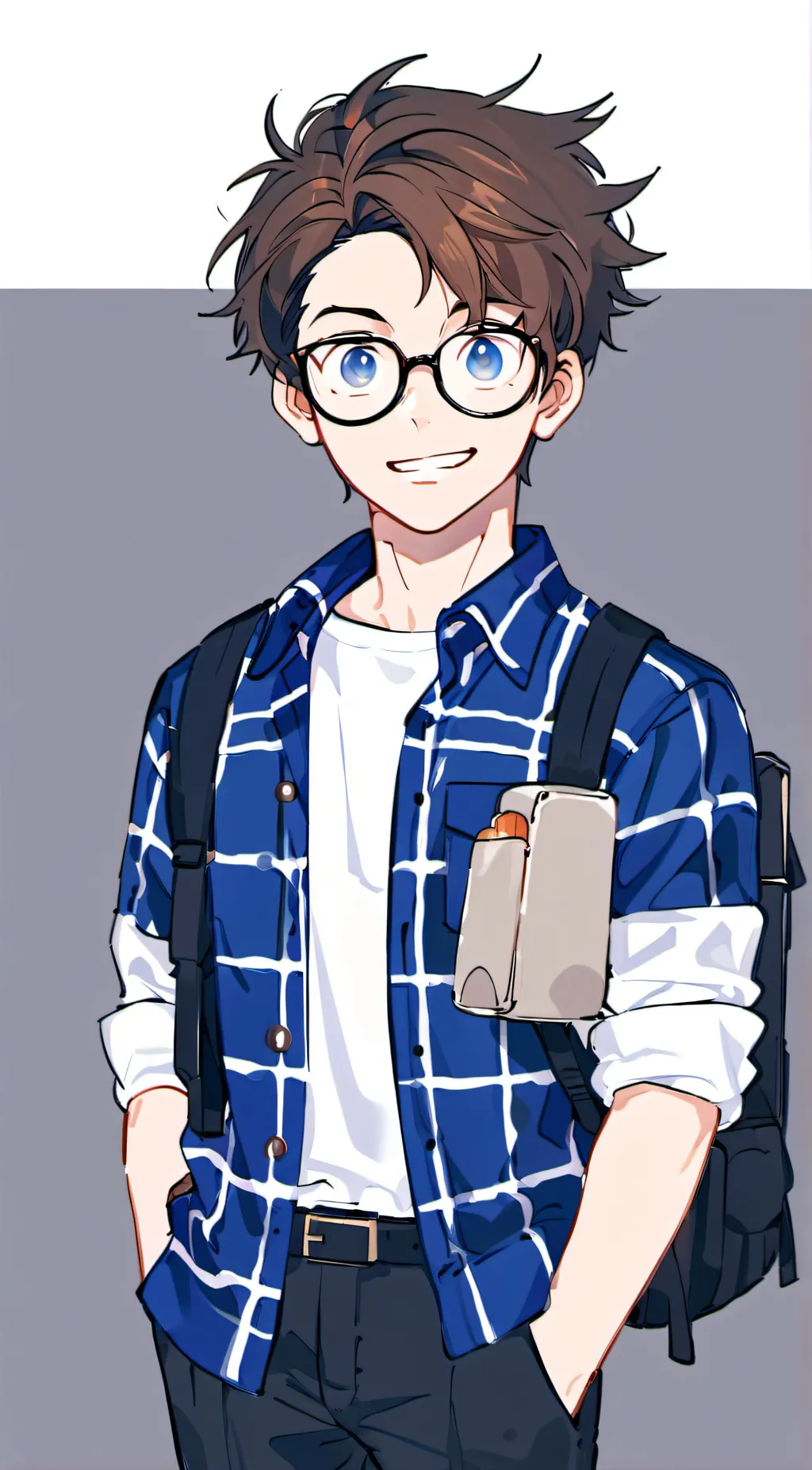 ai character: Simon background