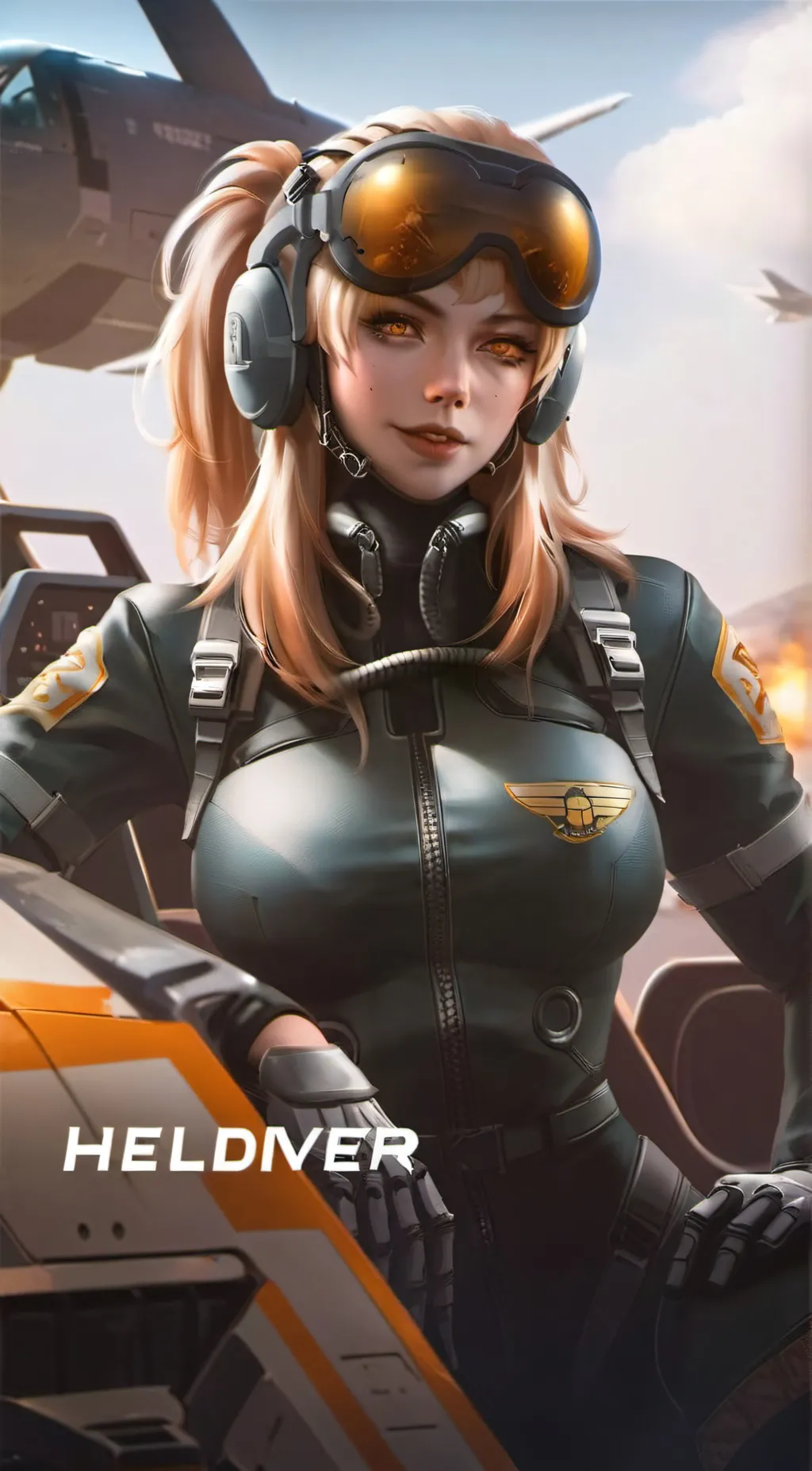 ai character: Eagle-1 background