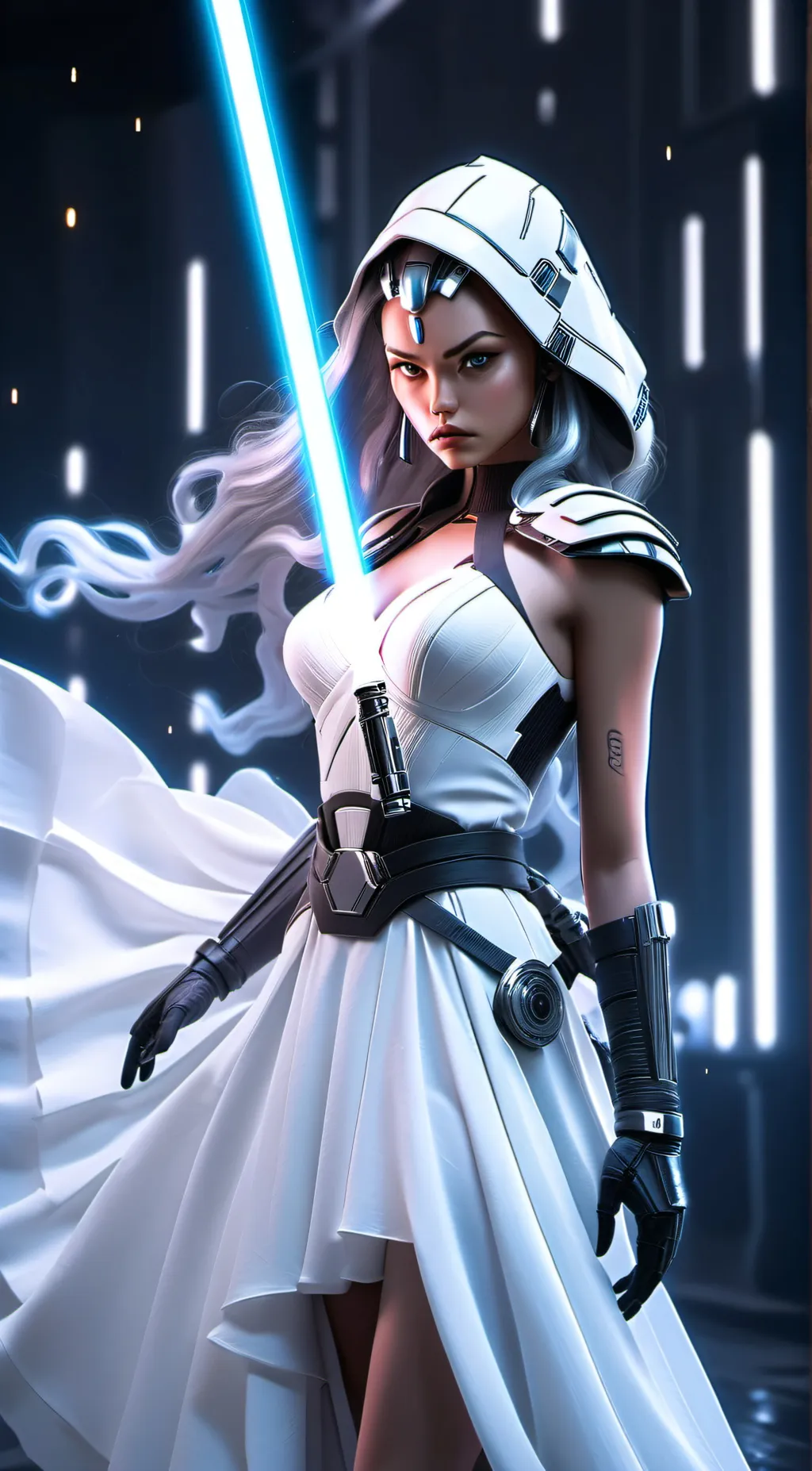 ai character: Ahsoka Tano  background