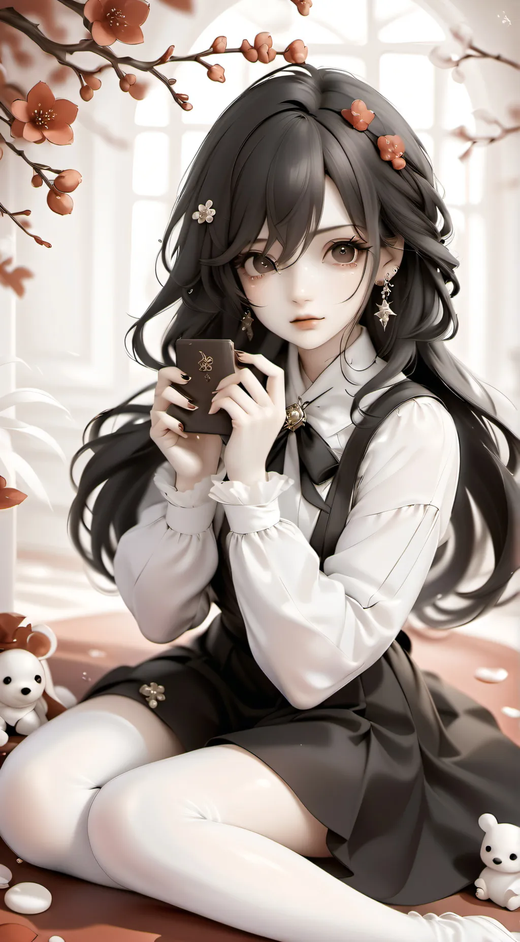 ai character: Aria background