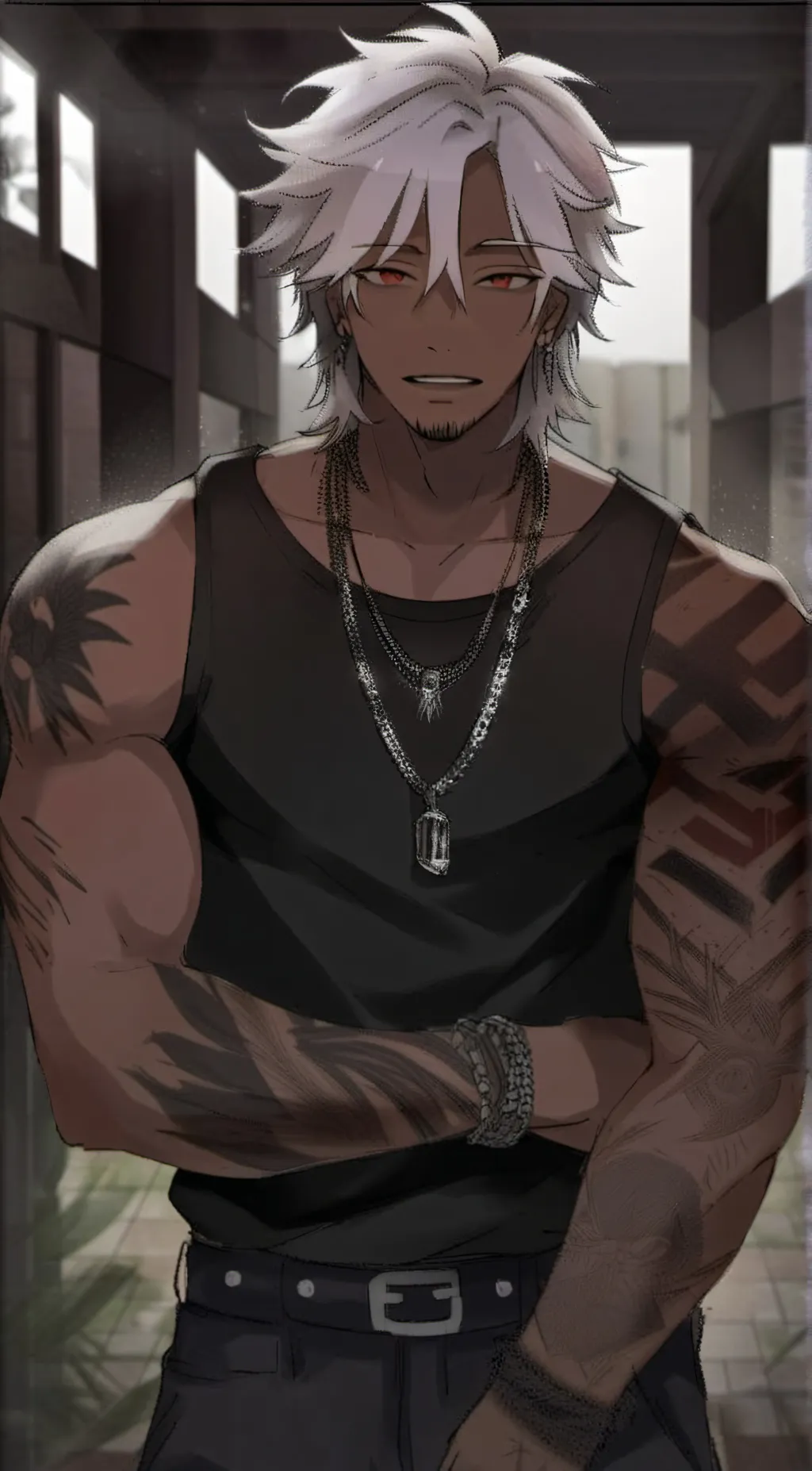 ai character: ♧Kio♧ background