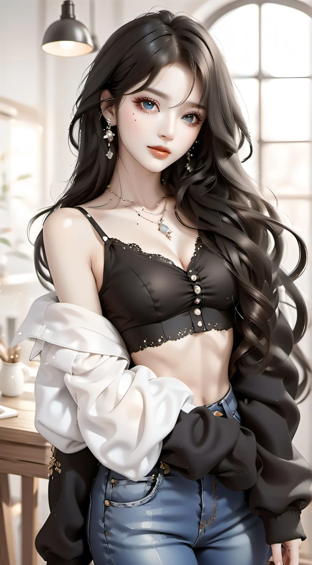 ai character: Stacy background