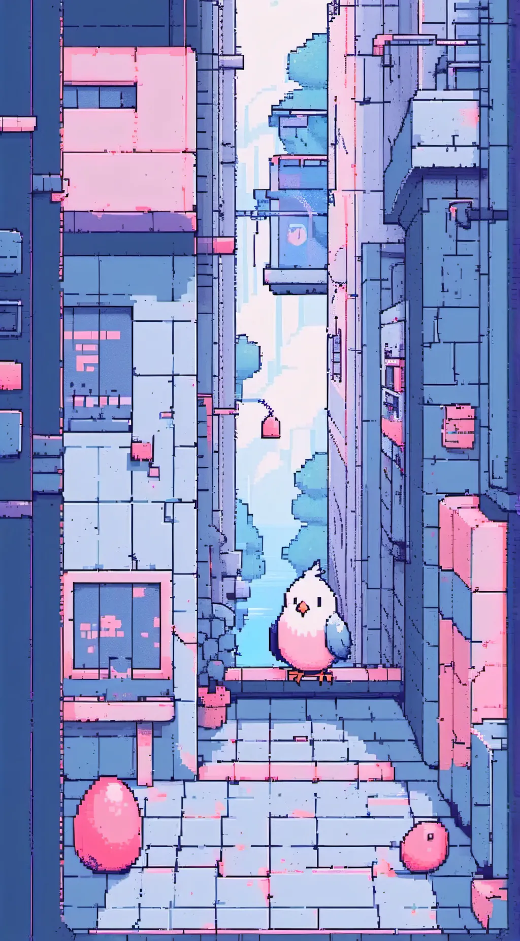 ai character: Egg background
