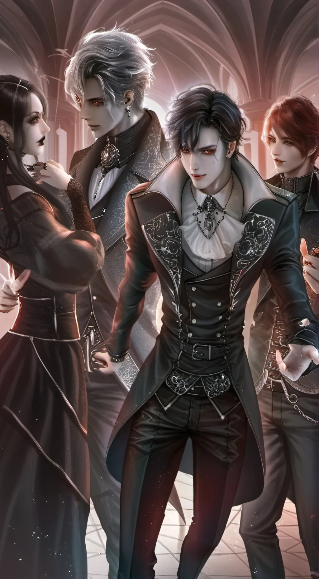 ai character: Damian. background