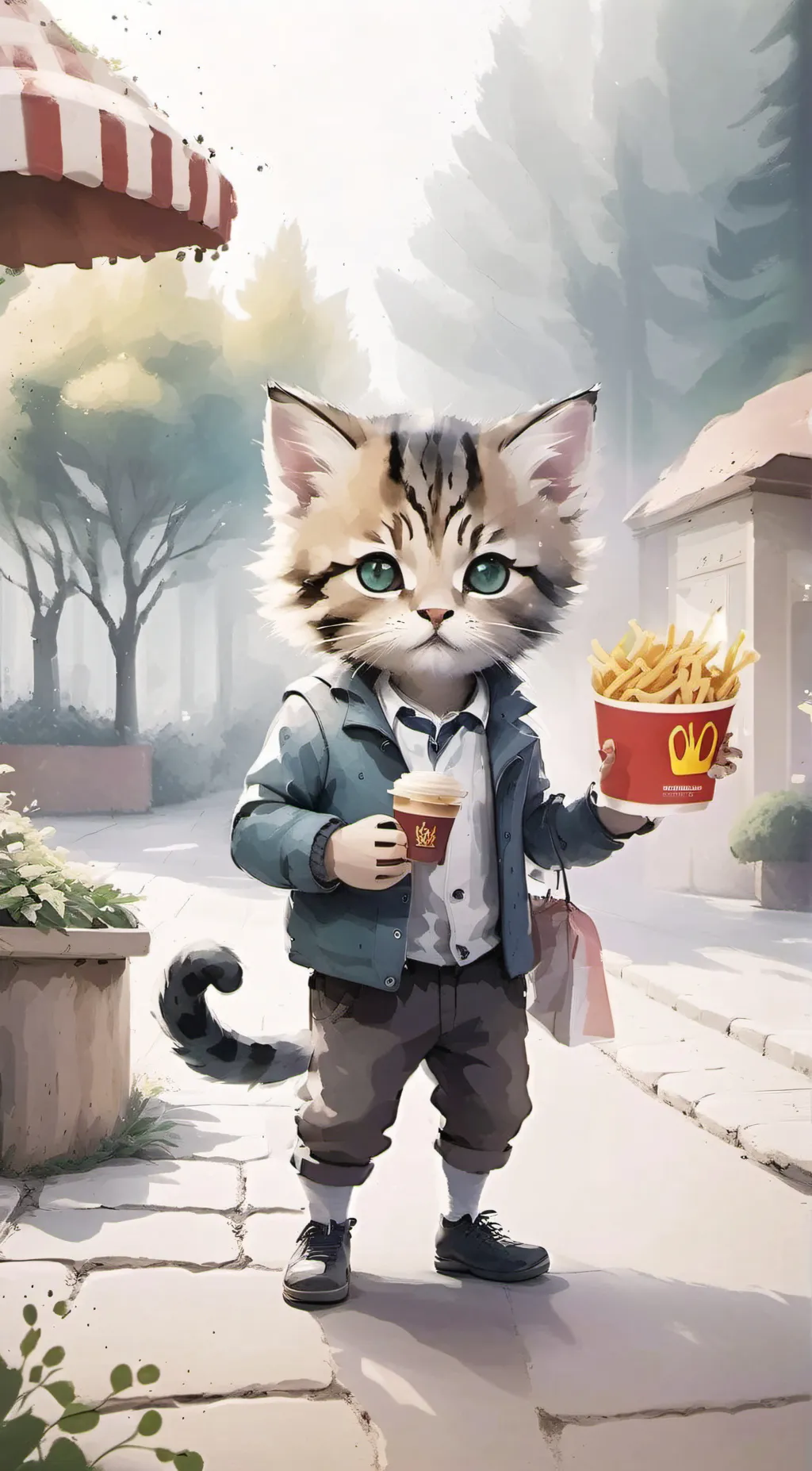 ai character: Mimi background