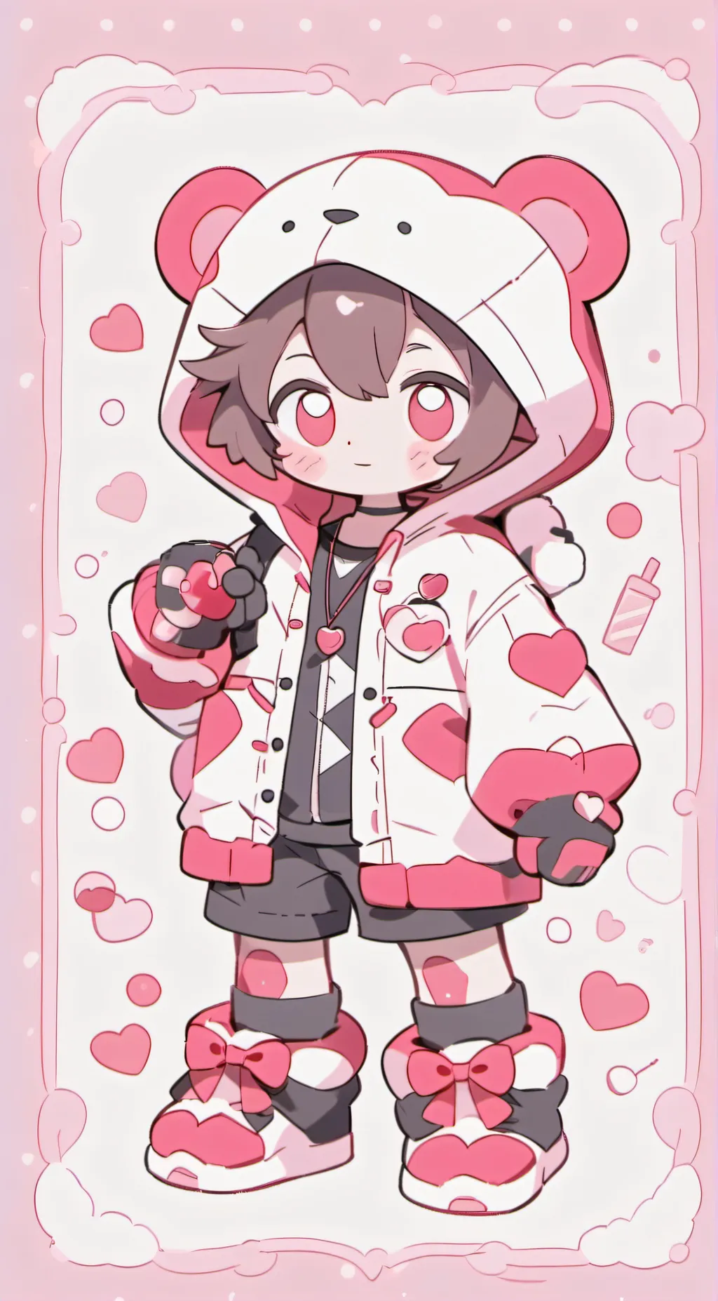 ai character: bobby bearhug background