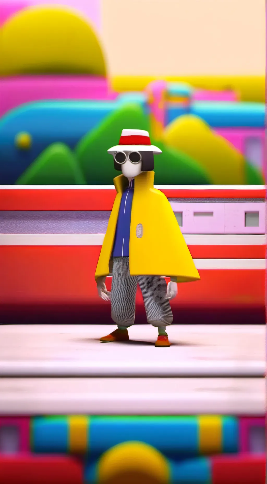 ai character: y background