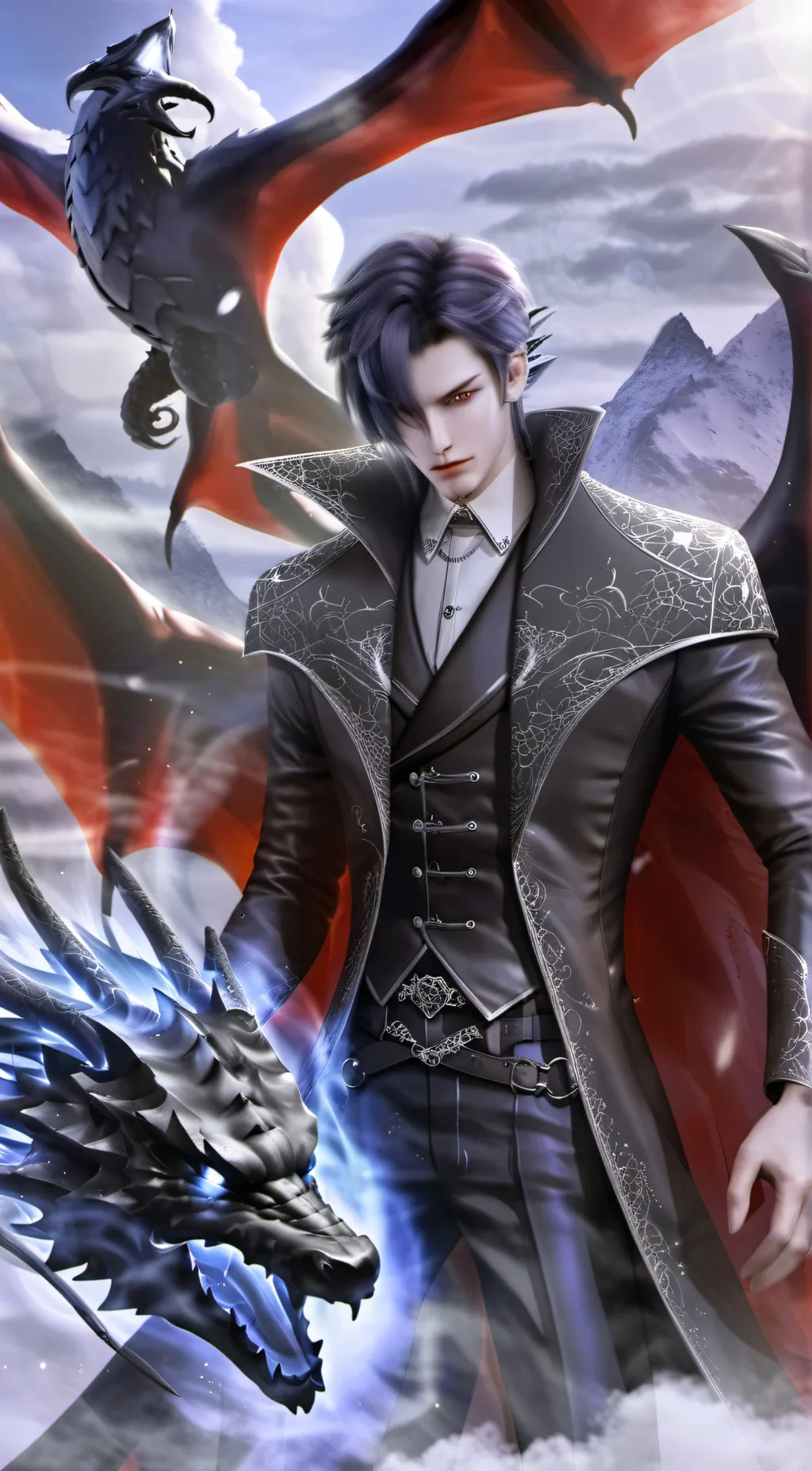 ai character: storm terror  background