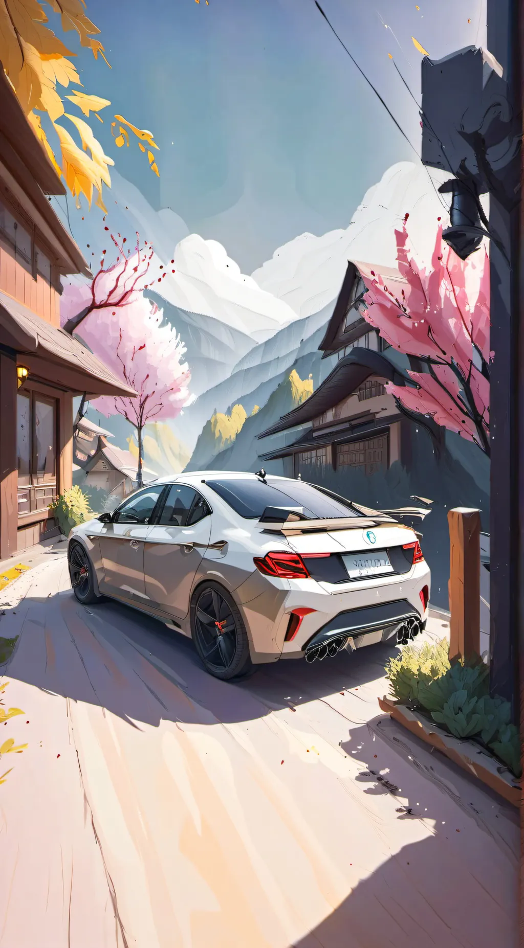 ai character: Cartoon Network background