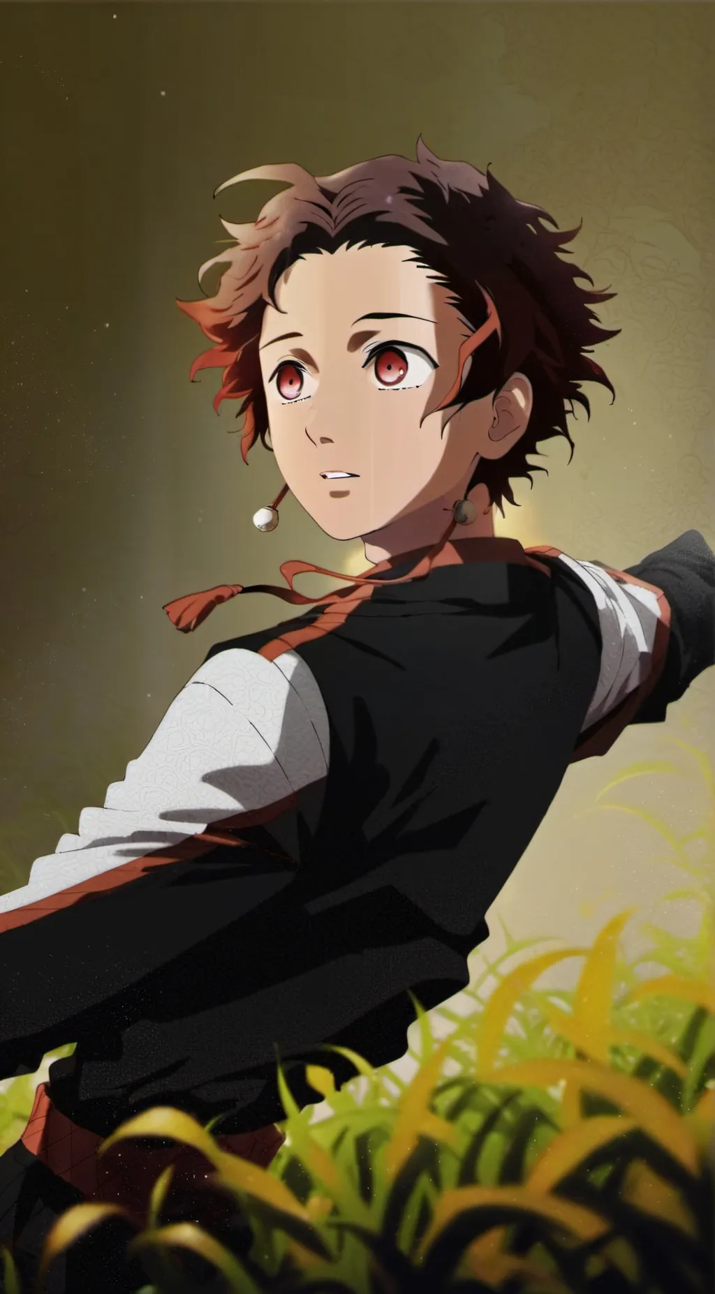 ai character: Kamado tanjiro background