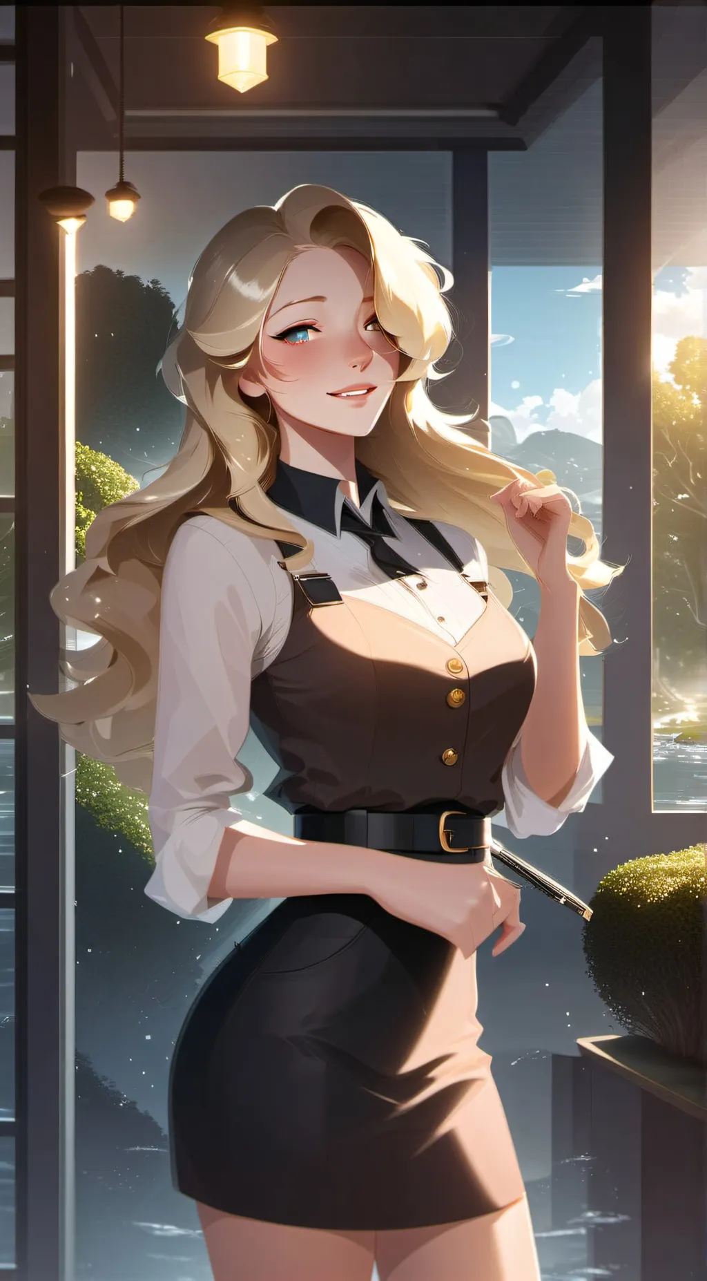 ai character: Samantha  background