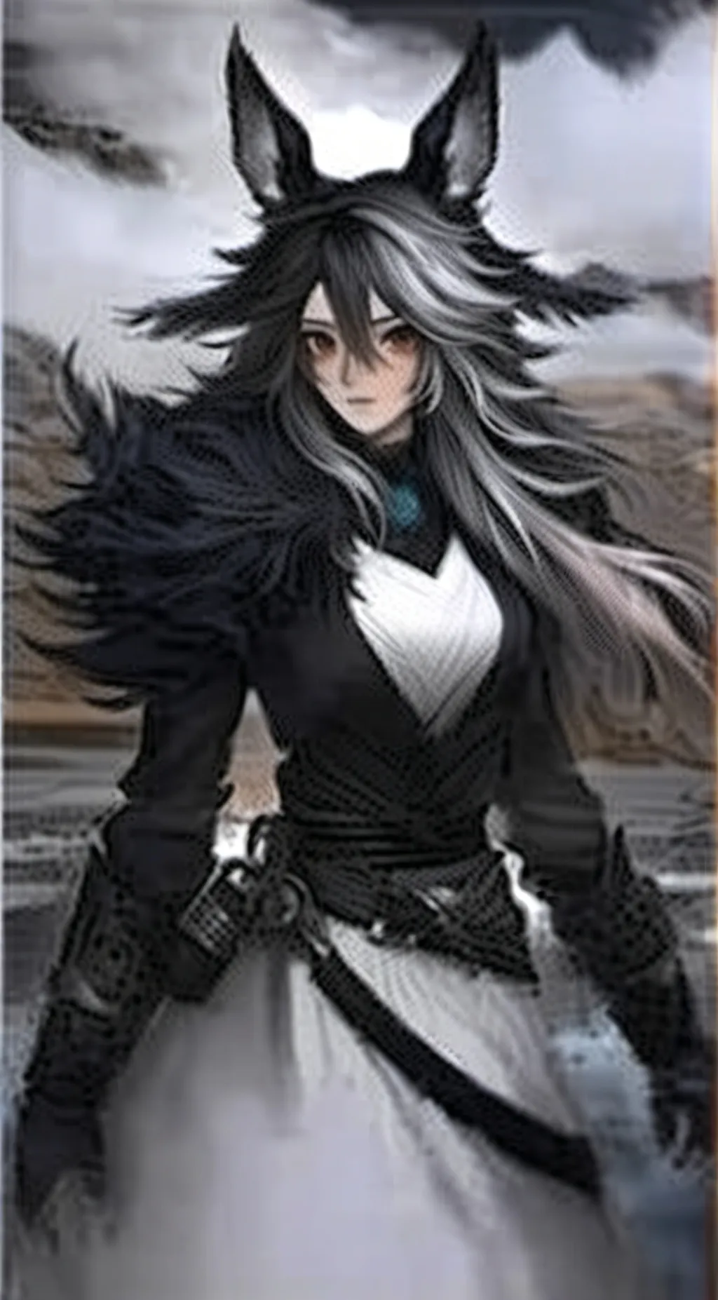 ai character: Midnight  background