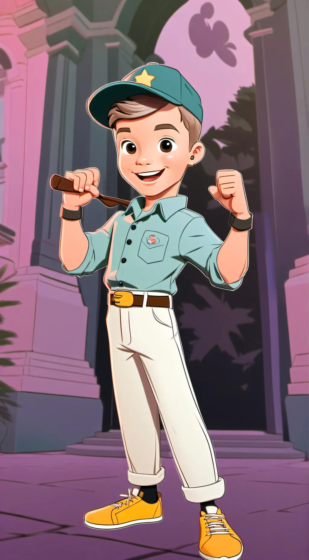ai character: Jacky background