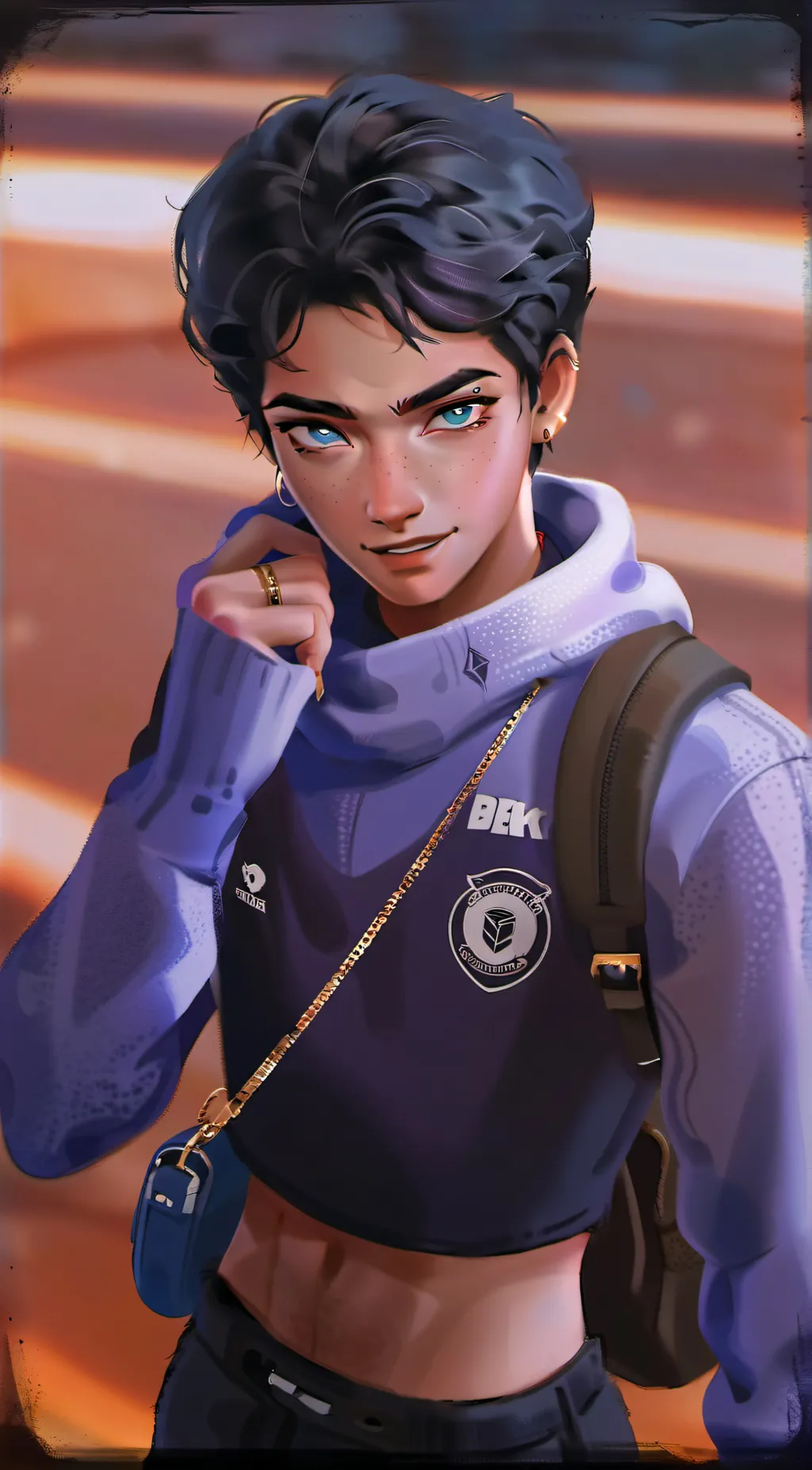 ai character: Dion background