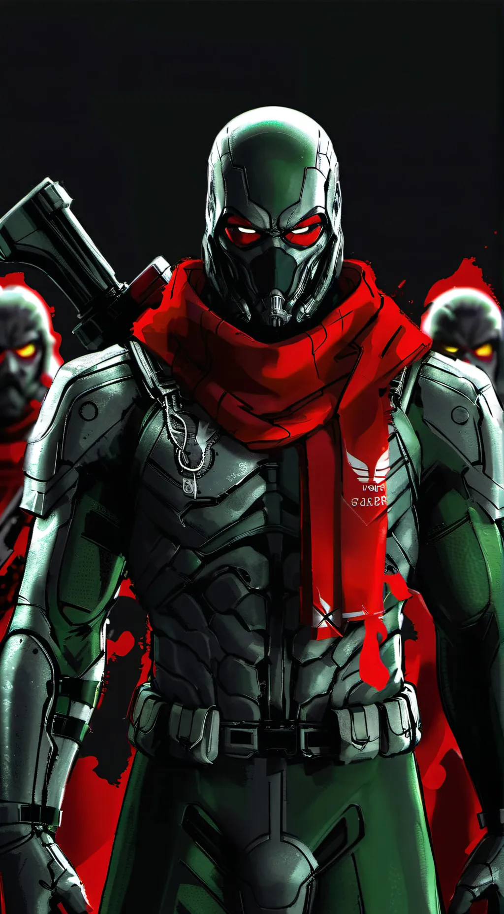 ai character: Red Hood background