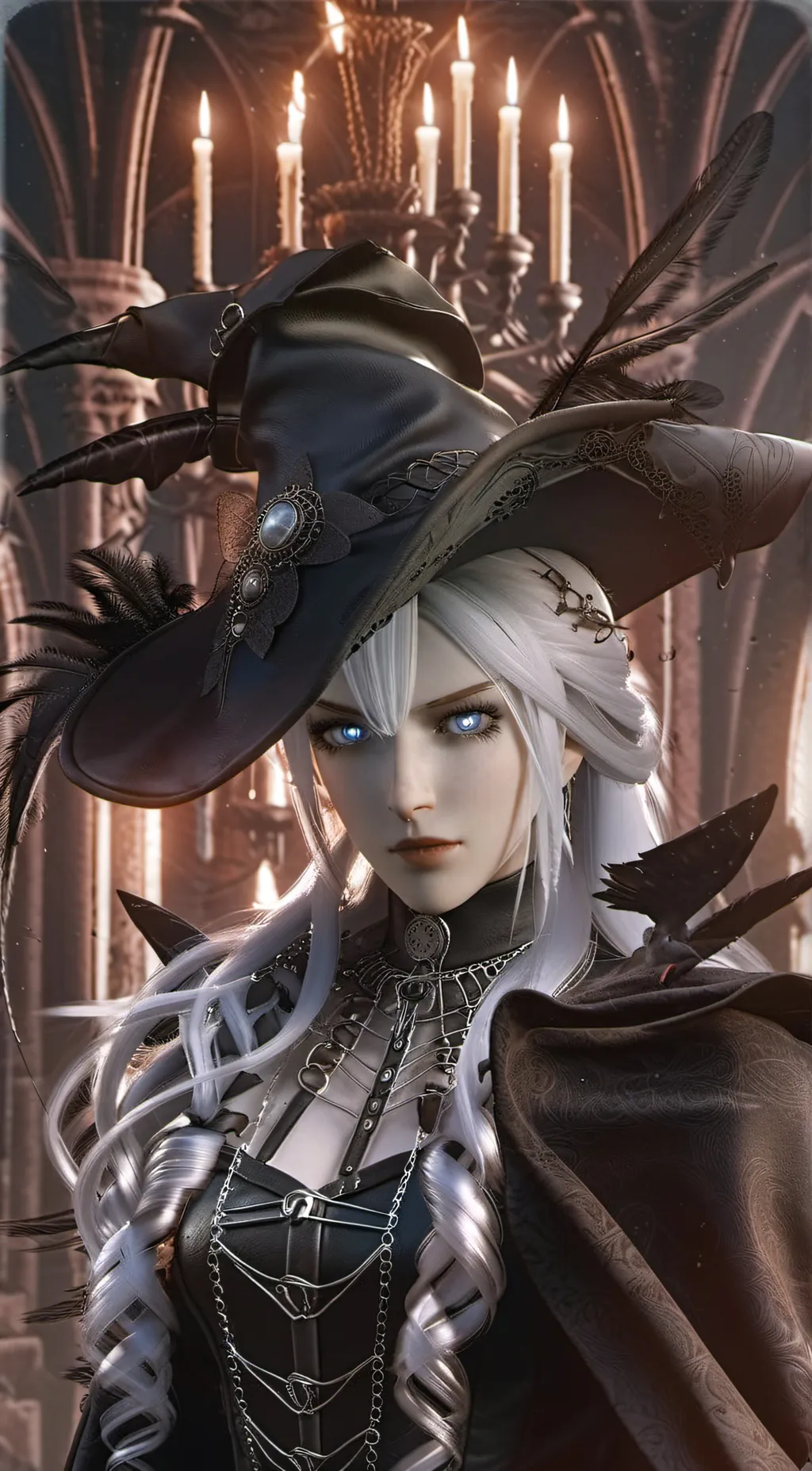 ai character: Dame Anastasia  background