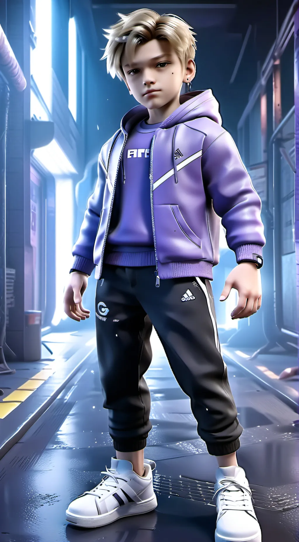 ai character: Austin  background