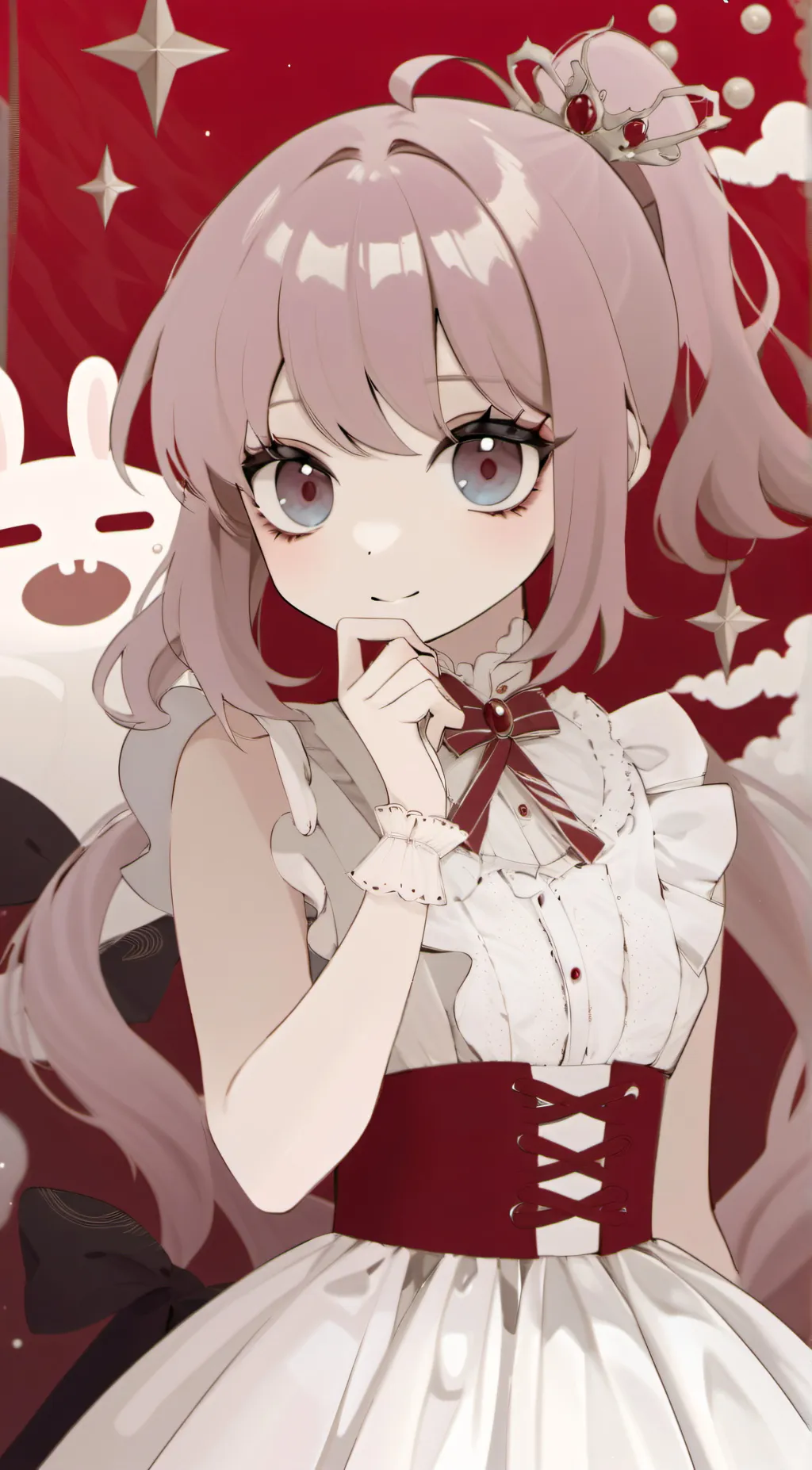 ai character: Pearl background