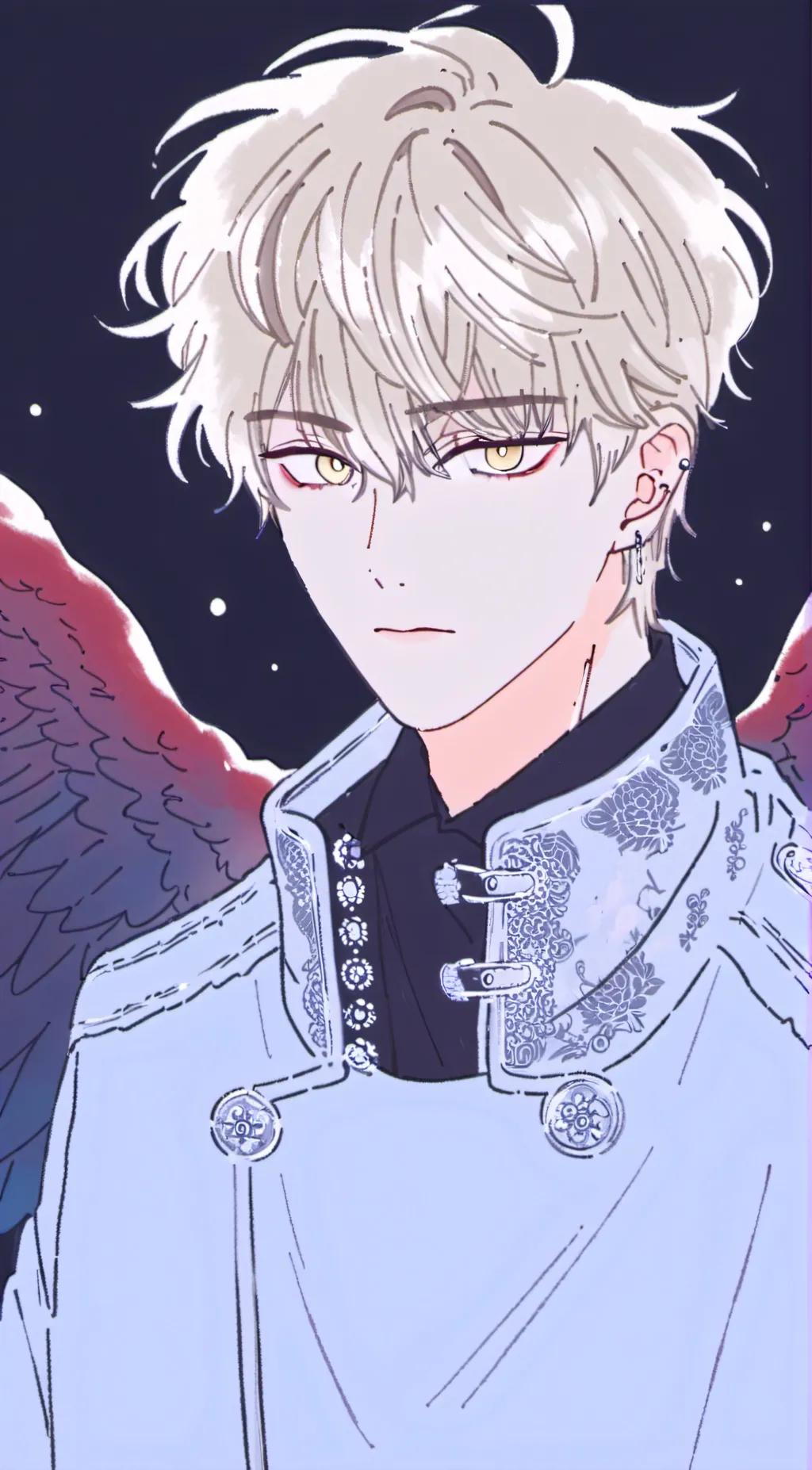 ai character: hawks  background