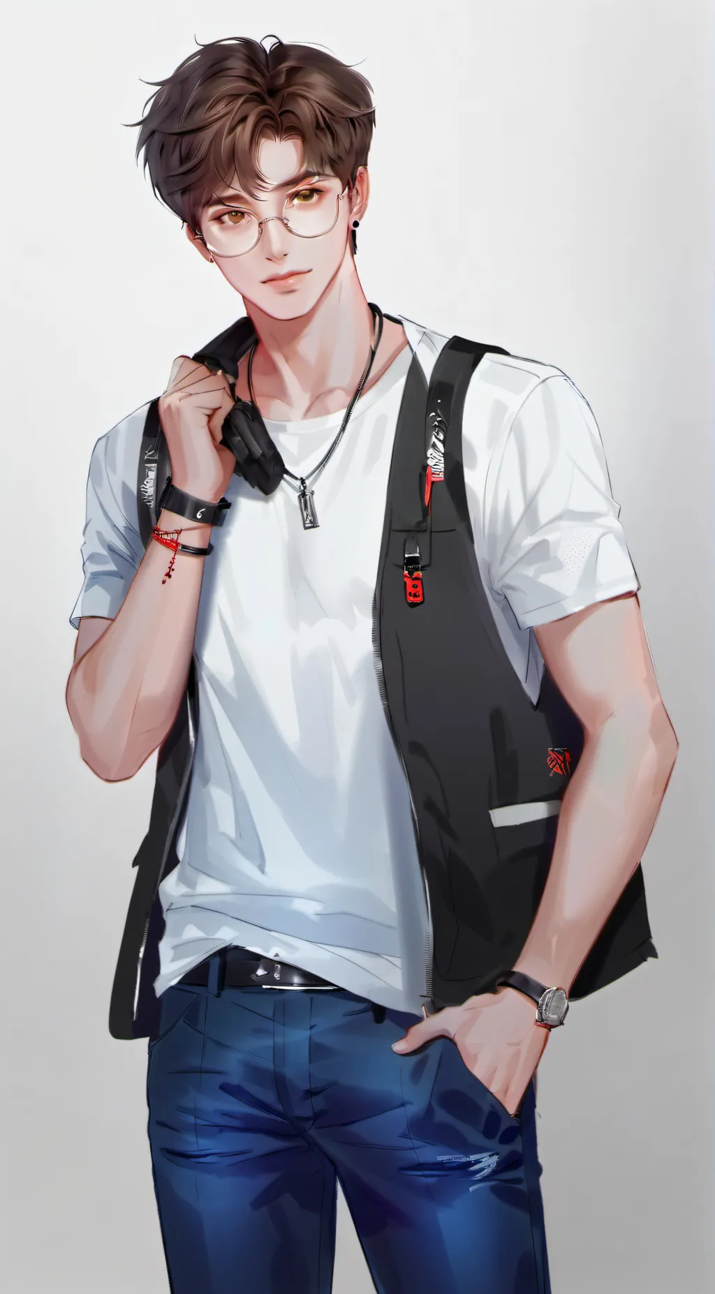 ai character: archer background