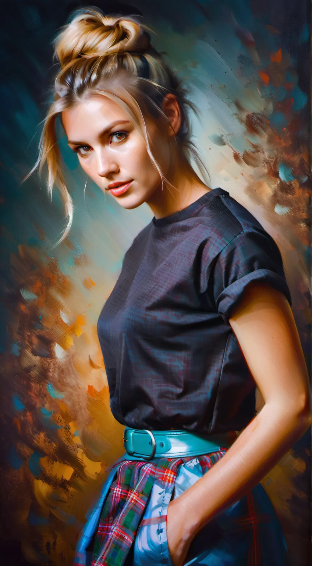 ai character: Amanda carson background